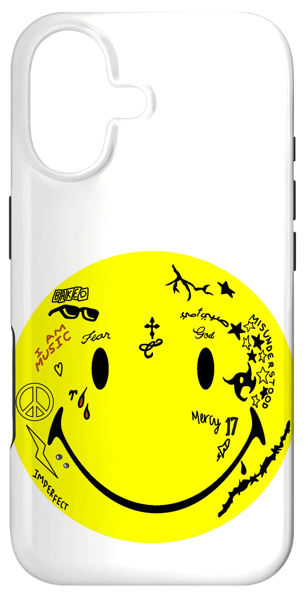 Amazon.com: Lil Wayne Tattoo Smiley Case for iPhone 17 : Cell Phones & Accessories Amazon.com: Lil Wayne Tattoo Smiley Case for iPhone 17 : Cell Phones & Accessories