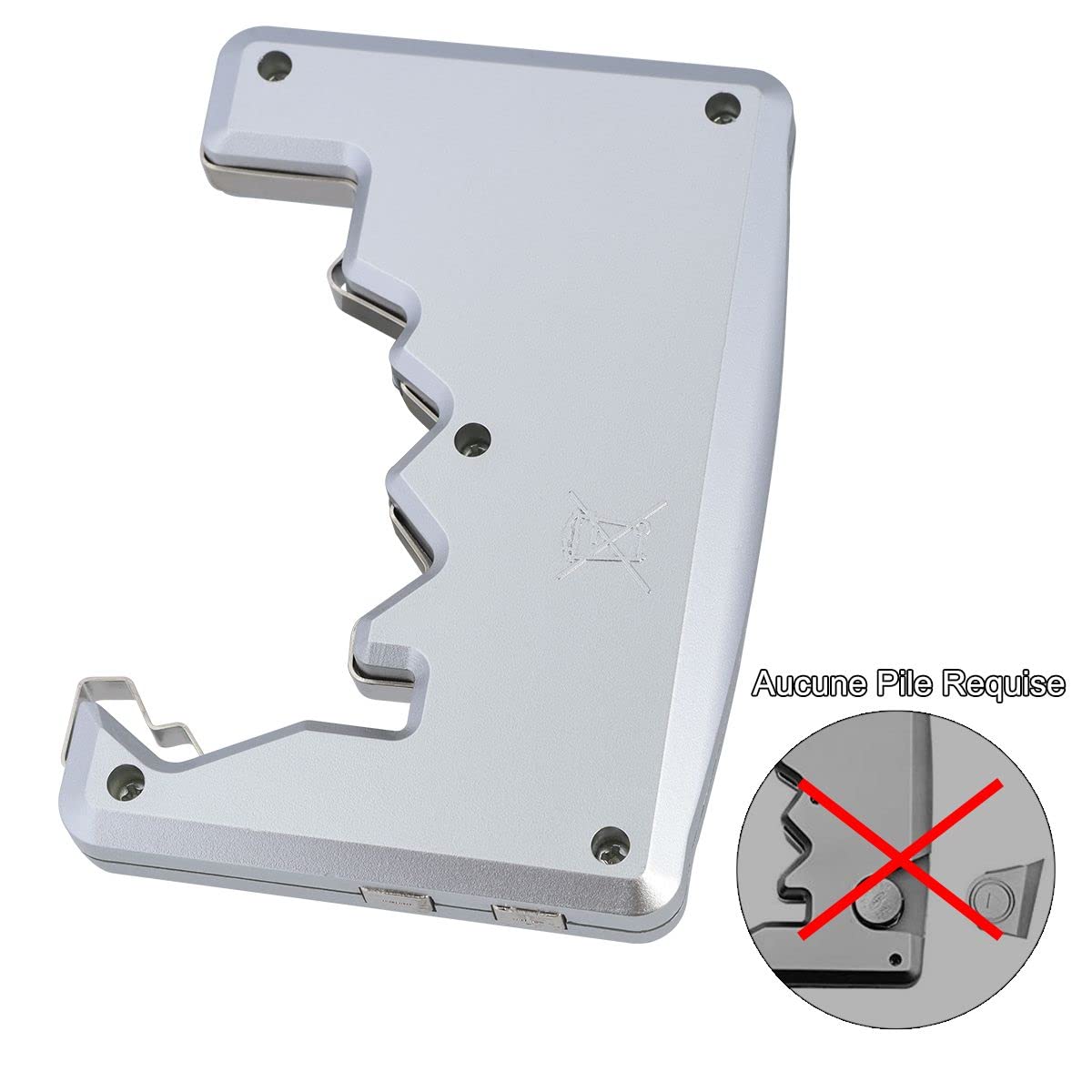 Treki Universel Testeur de Piles Numérique Digital pour AA AAA C D N 9V 1.5V Piles Bouton