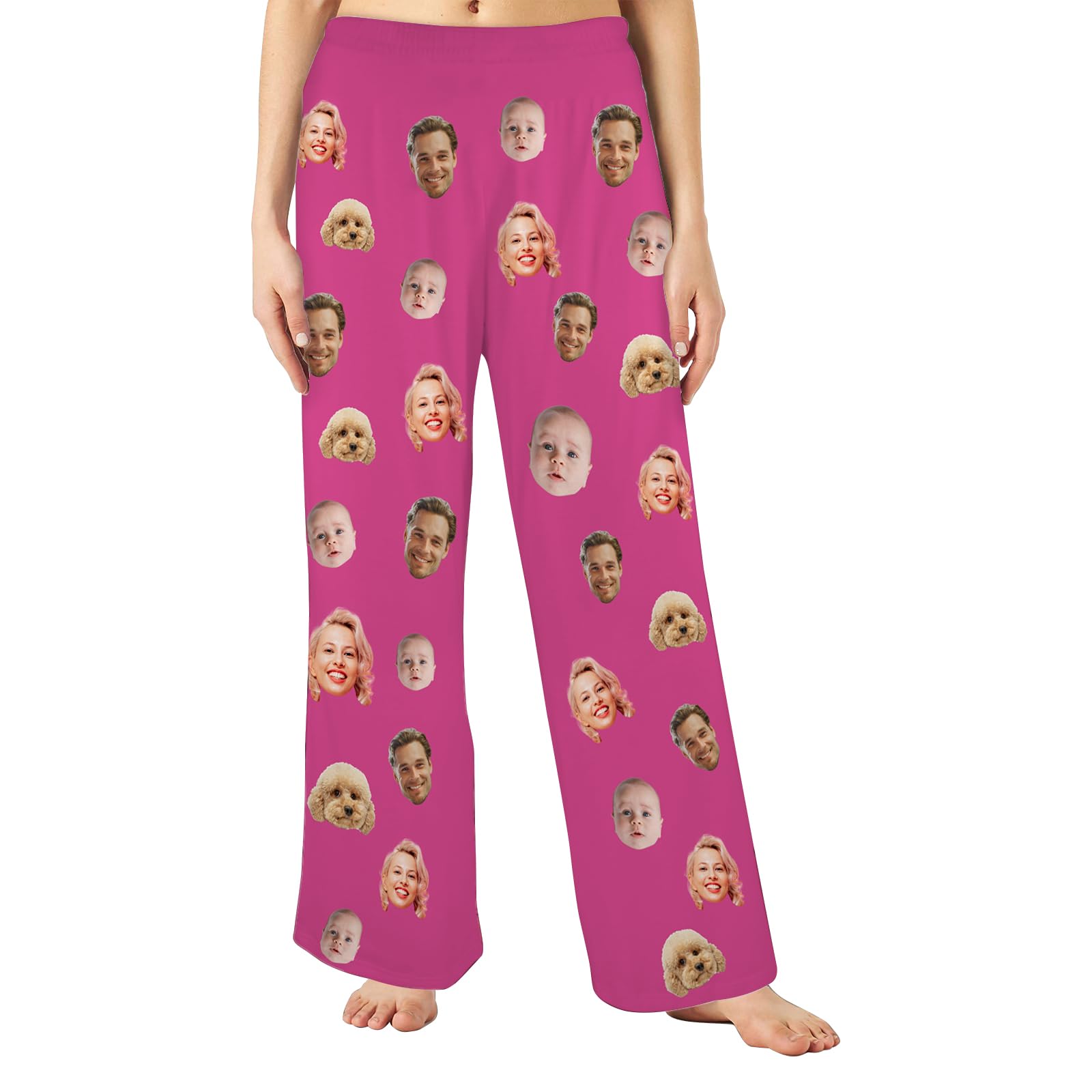 Personalized Pajamas, Custom Pajama Pants for Women, Customize Pajamas for Men