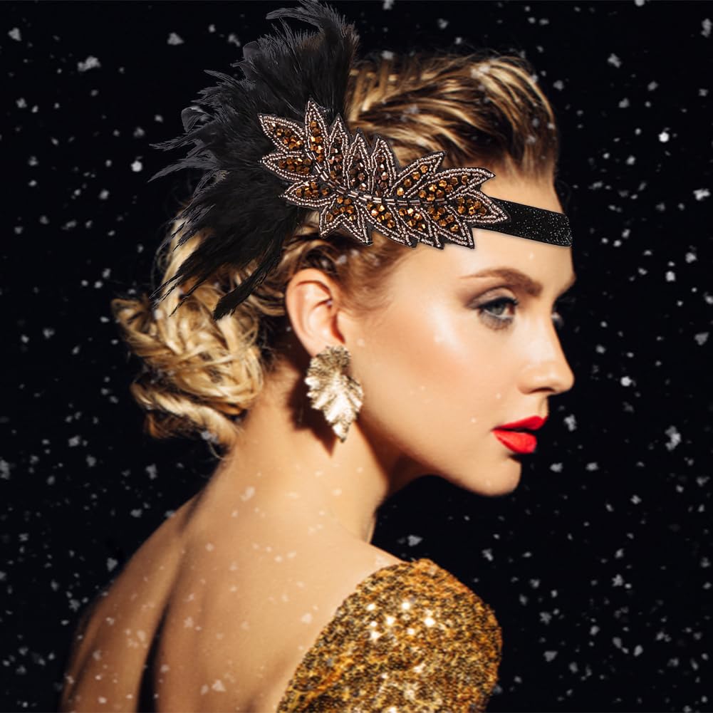 DRESHOW Corona e Fasciacca per Donna - Set di Decorazioni di Compleanno con Accessori per Capelli e Tiara di Strass