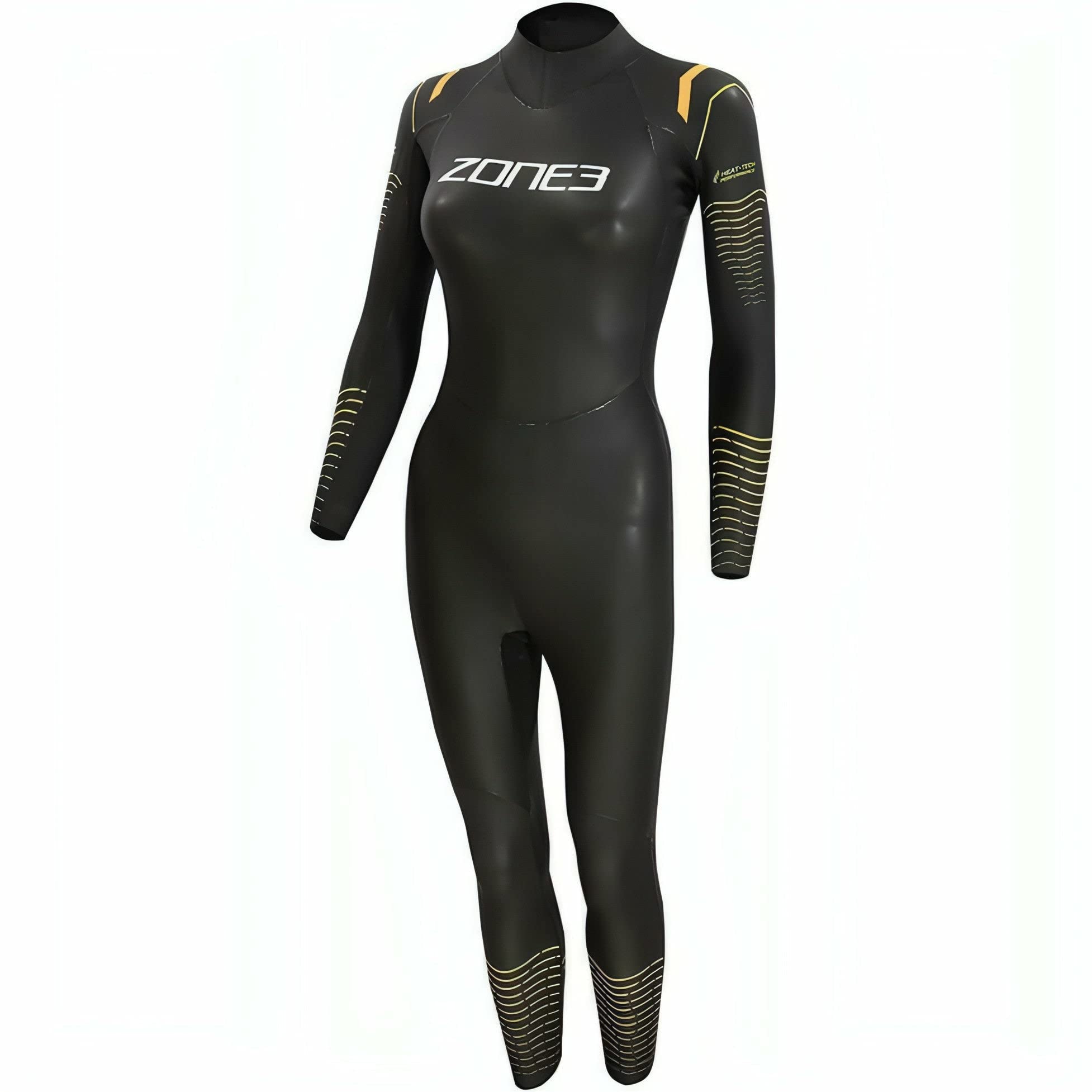 ZONE3 Traje de Neopreno térmico para Mujer, Color Negro, Naranja, Amarillo, Capa térmica de Calor, fácil de Estirar
