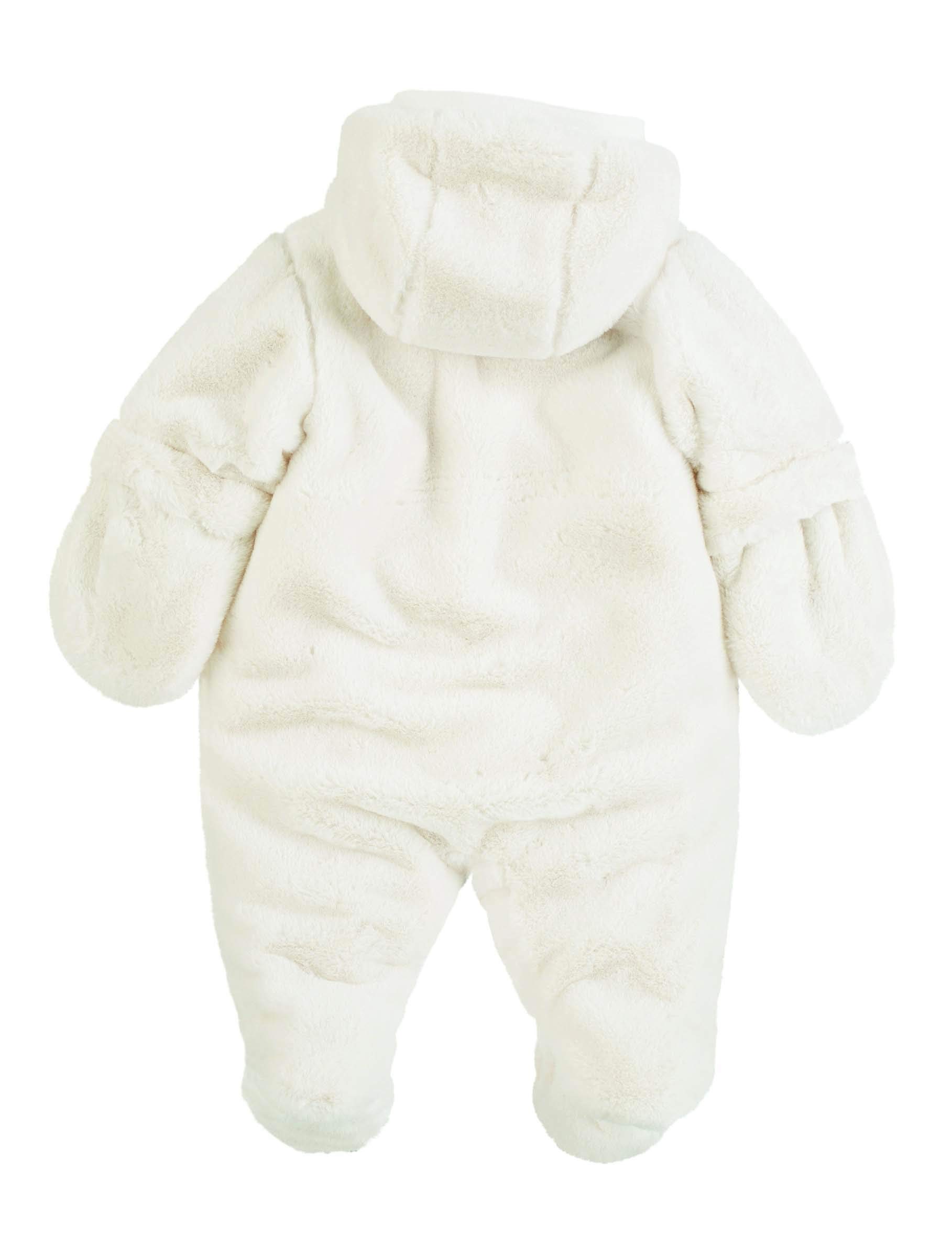 Sterntaler Mädchen Overall Overall mit Reißverschluss, Baumwollfutter und zurückklappbaren Handschuhen, Flausch, Wattiert (1er Pack)