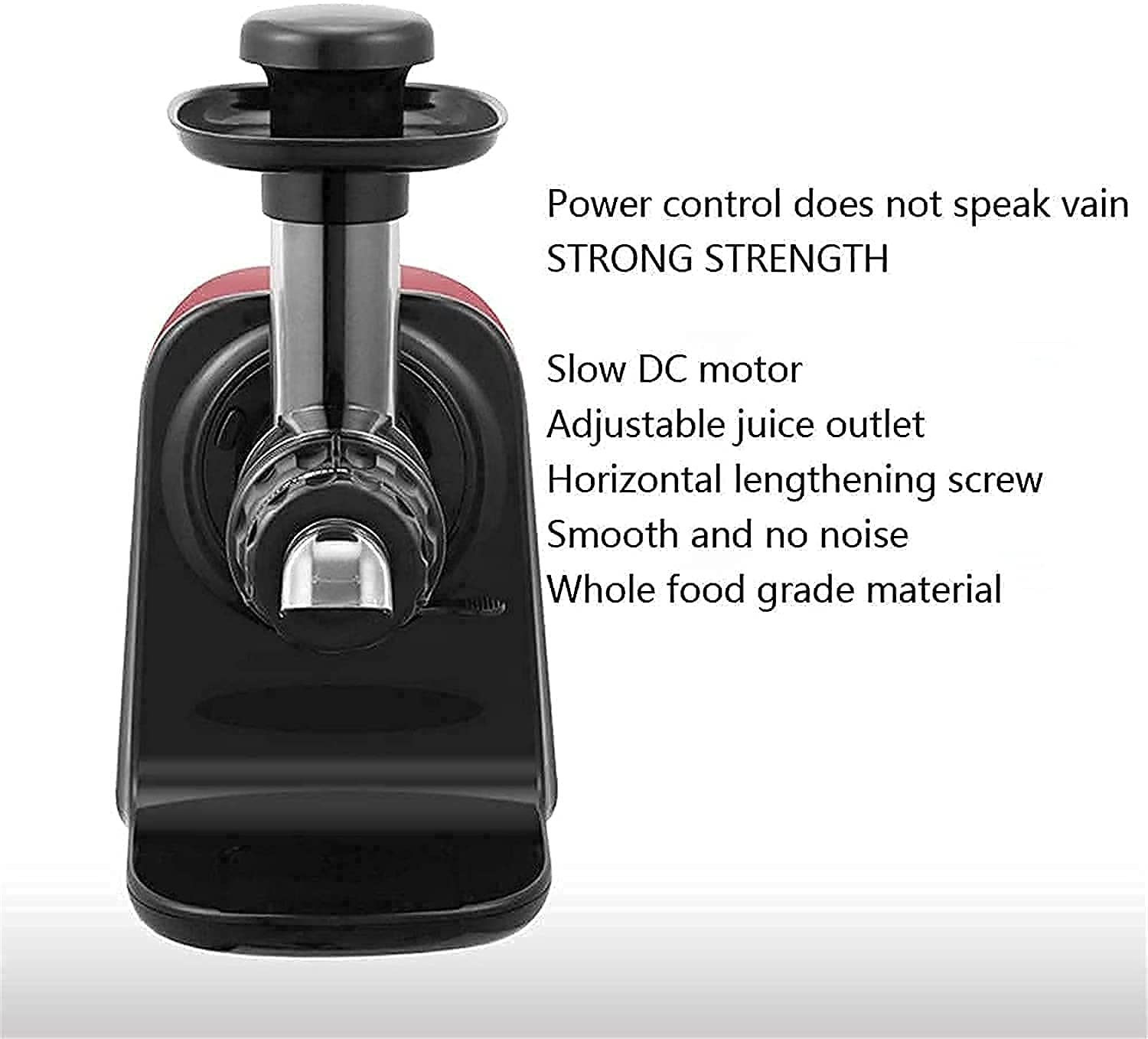 ERoomQ Juicer Machine,Juicer Extractor and Nutrition System Creates Fruit Vegetable and Wheatgrass Juice Quiet Motor