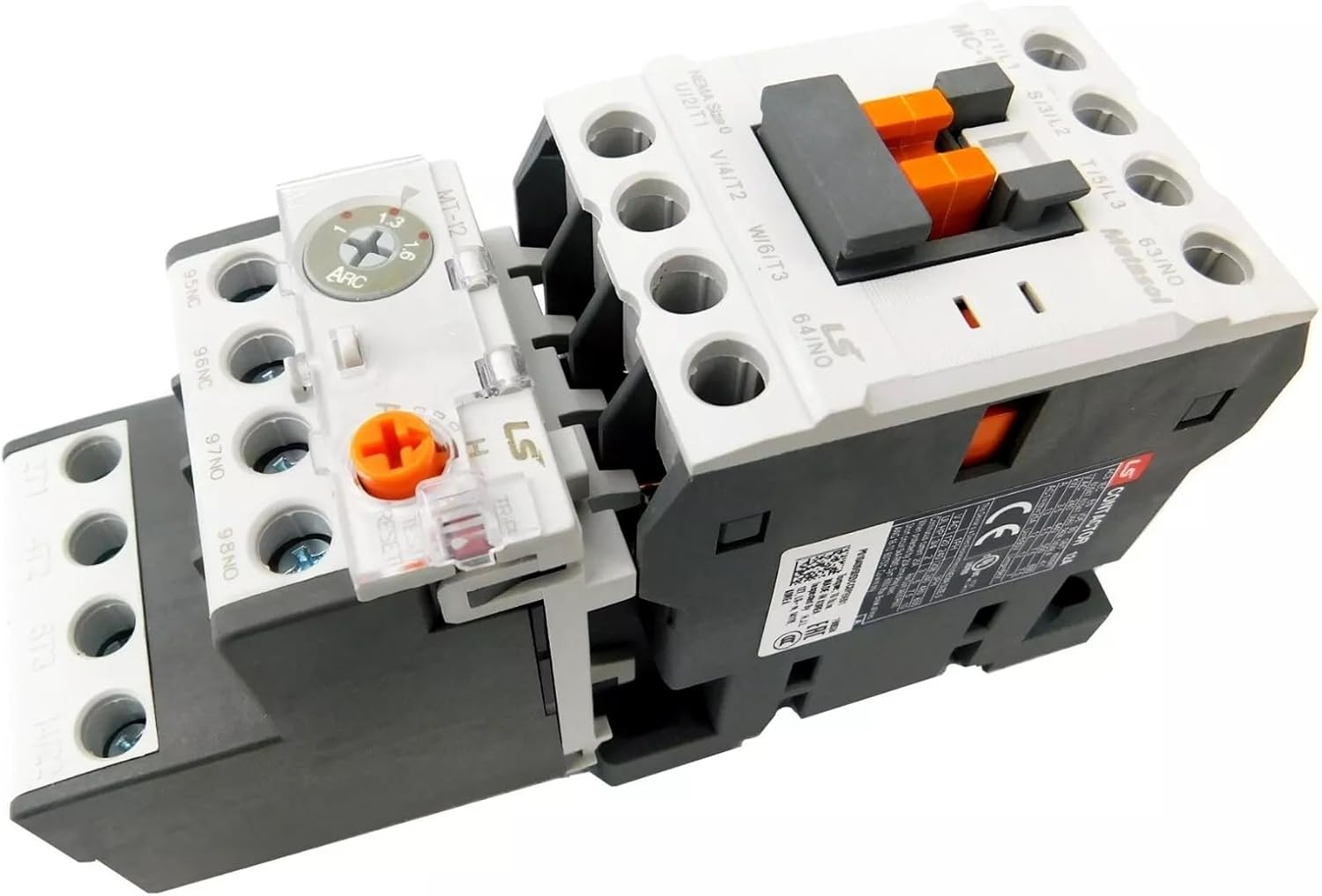 Motor Starter 3 HP @ 460 480V 4-6 Amp Overload 120 Volt Coil Size 1,Replacement for LSis OEM