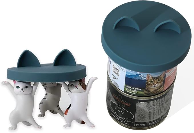 The small size of these can lids make them ideal for cat owners who frequently feed their pets from smaller cans. Simply place the lid over the can once it has been opened, and remove it easily when it's time to feed your furry friend. These lids are also stackable, making them convenient for storage in your pantry or fridge.