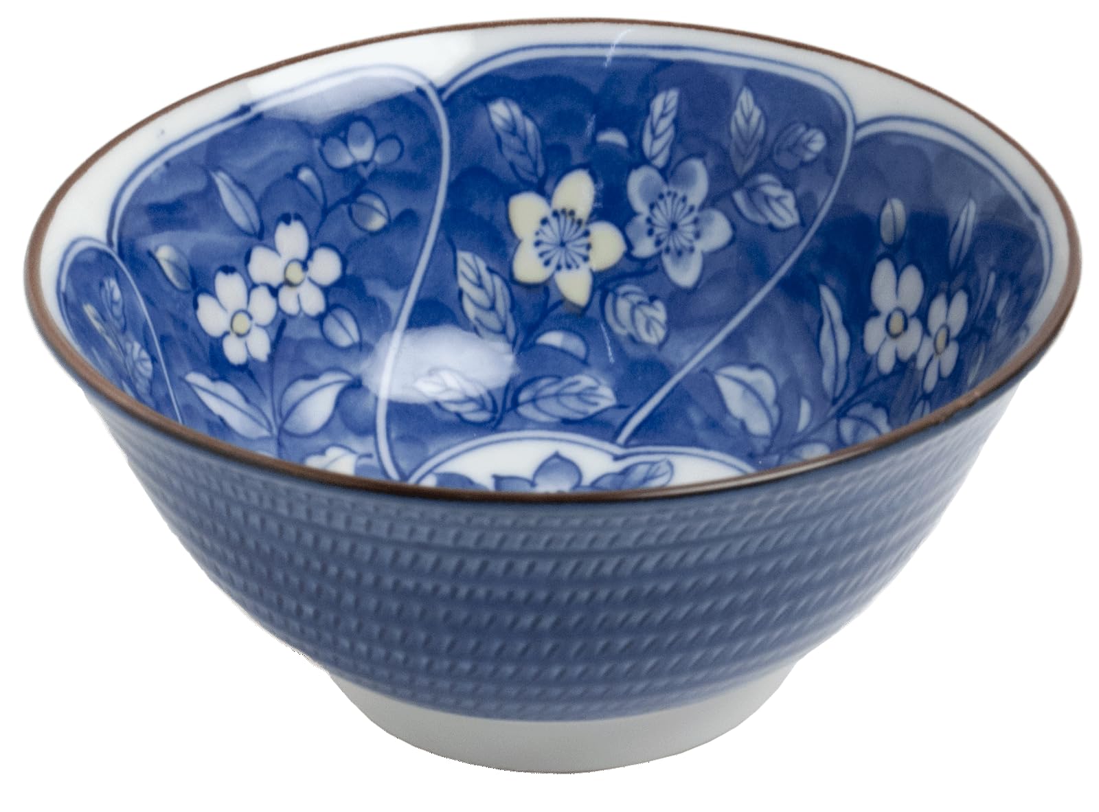 Luxe - Ensemble de bols - Exclusif - Set de bols 6 - Vaisselle Japonaise - Motif floral - Plats Japonais - Bol à soupe - Bol à nouilles