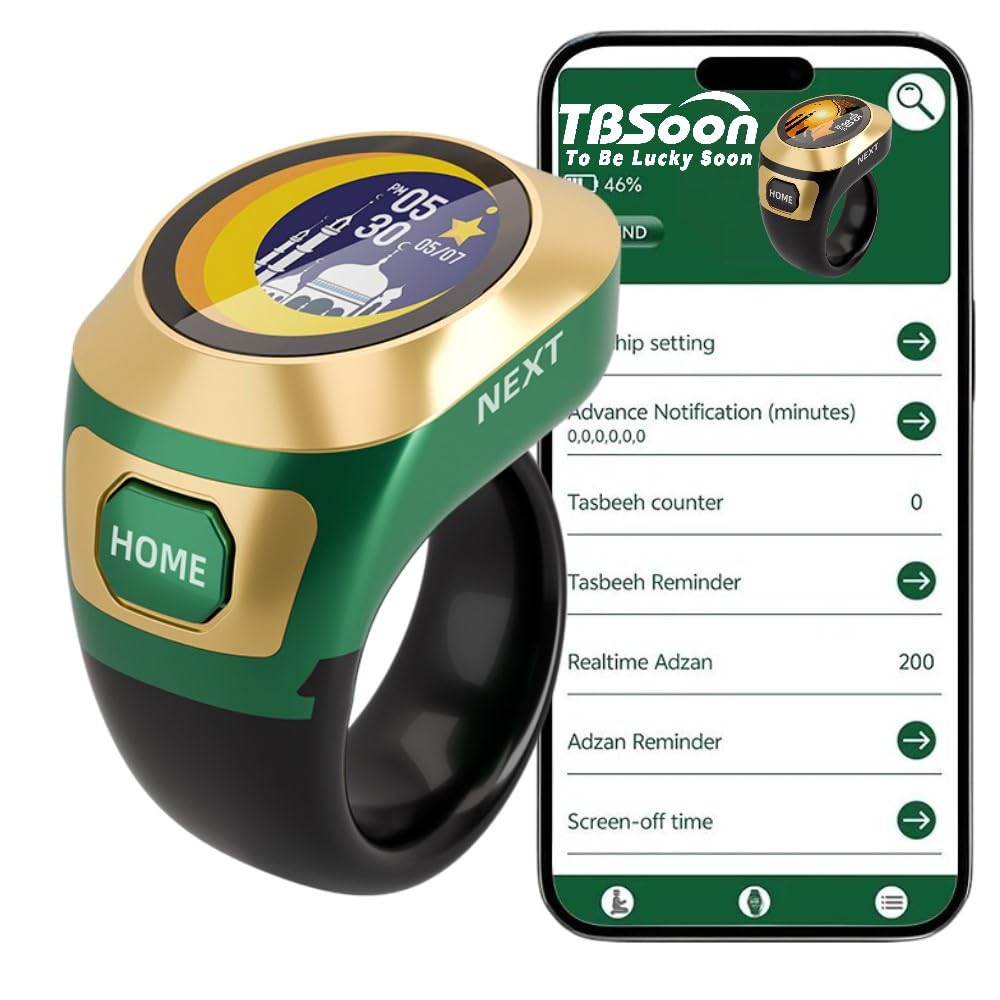 Color Screen Smart Ring (Green)-picture-19