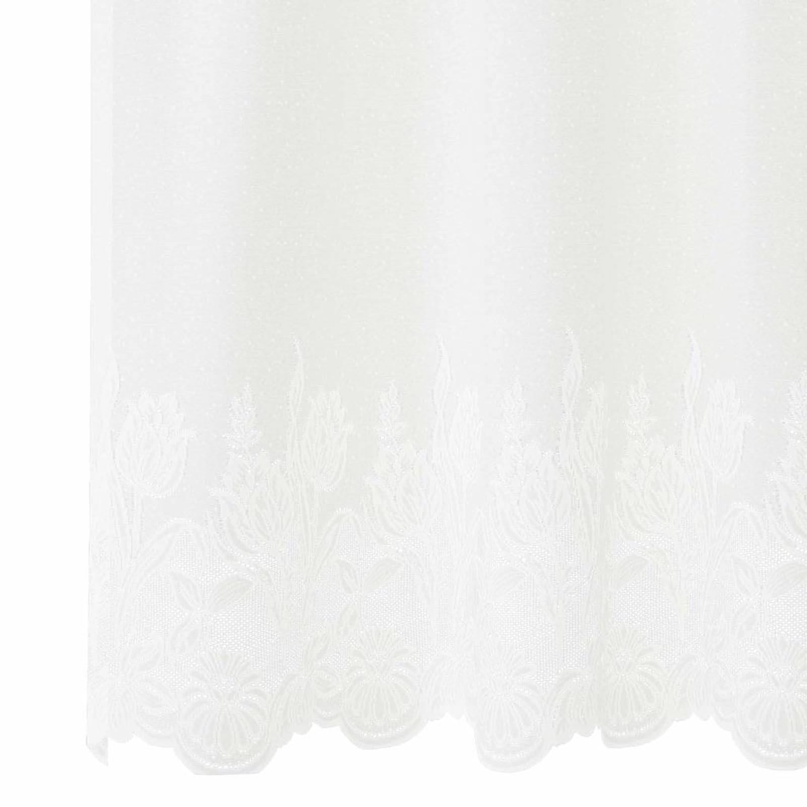 Gecheer Tenda in Pizzo con Tende Bianco 750 x 260 cm PoliestereTende Moderne