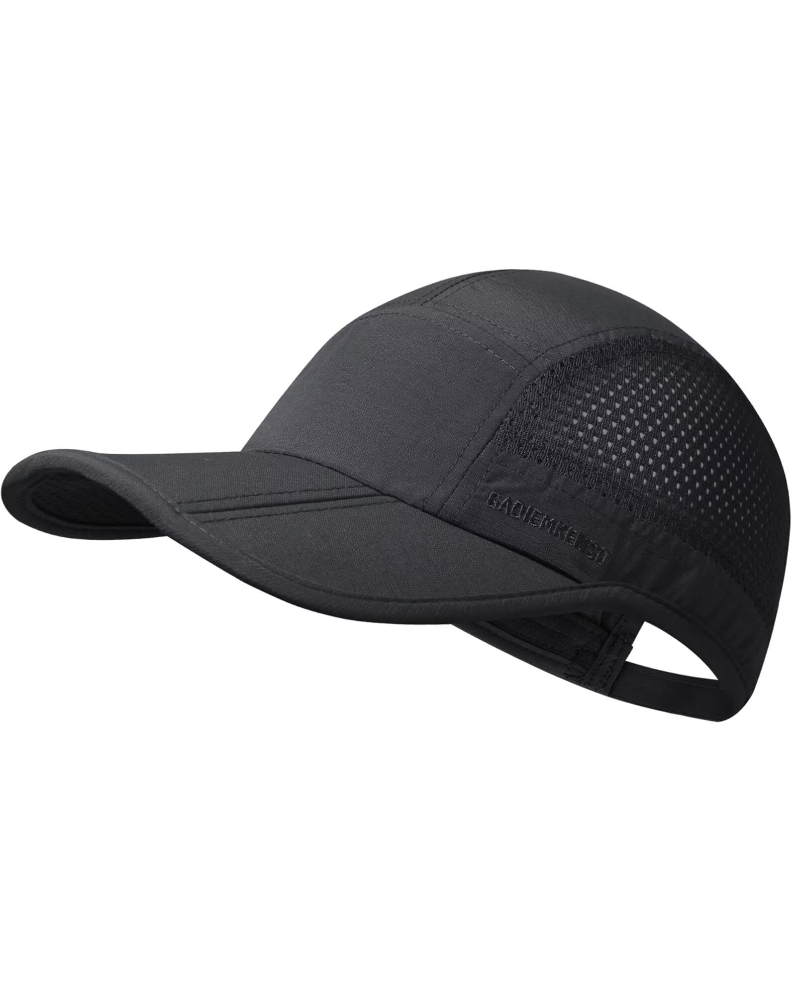 Folding Running Man Hat Visors Sport Cap Summer Mesh Unstructured Quick Drying Hat Unisex