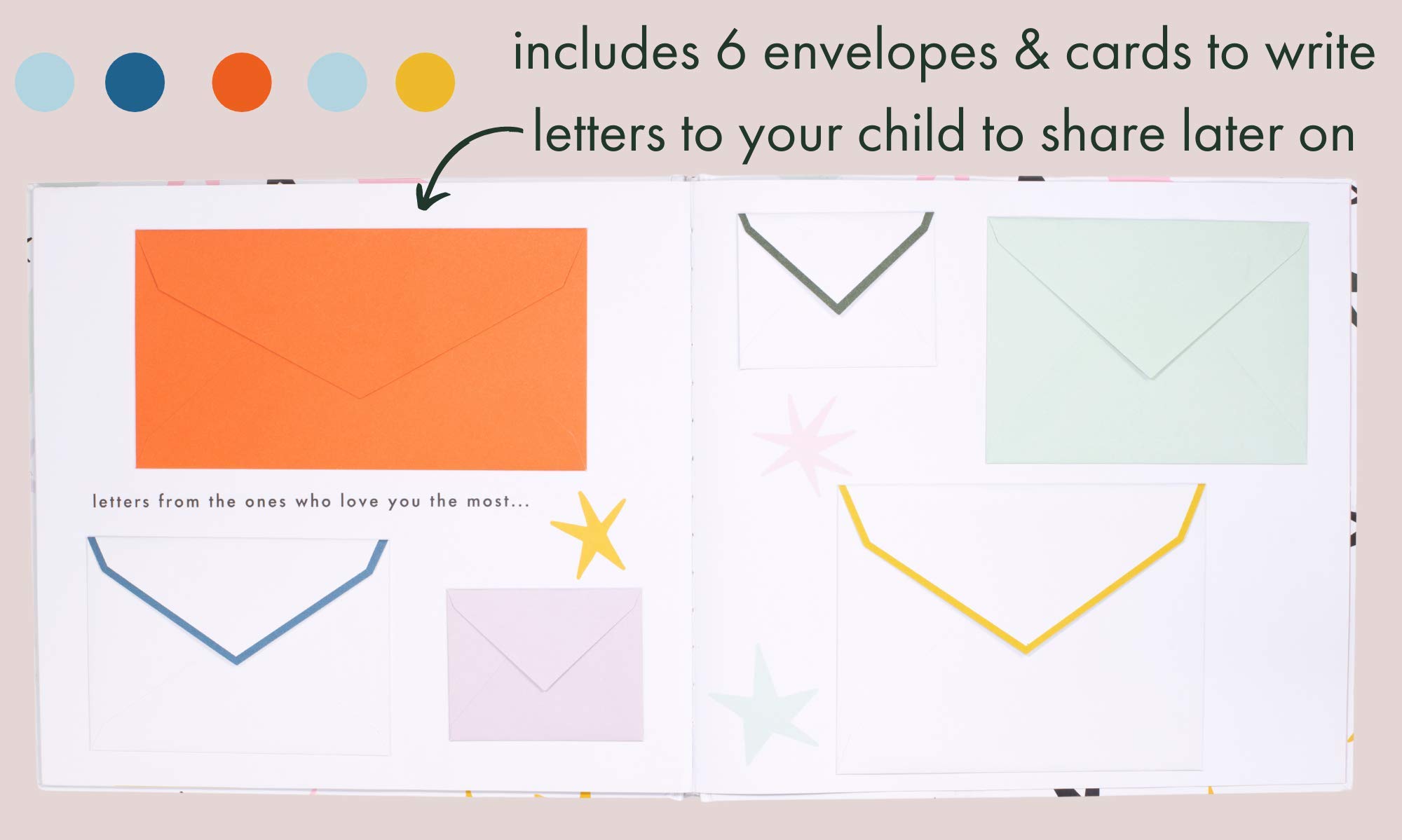 Kate Spade New York First Year Baby Keepsake Book, Dancing Stars