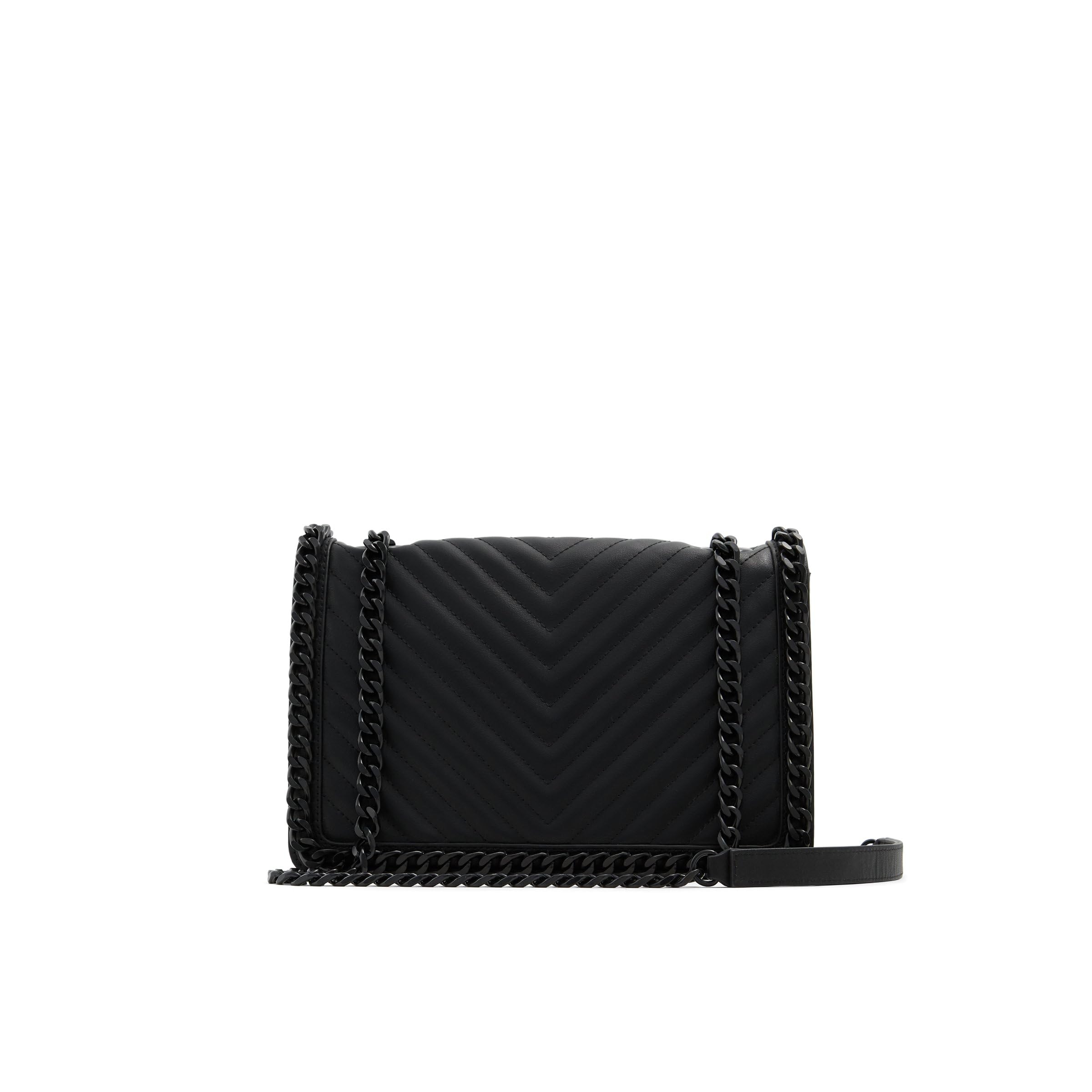 Aldo Women's Greenwald Crossbody Shoulder Bag, Black, One Size UK