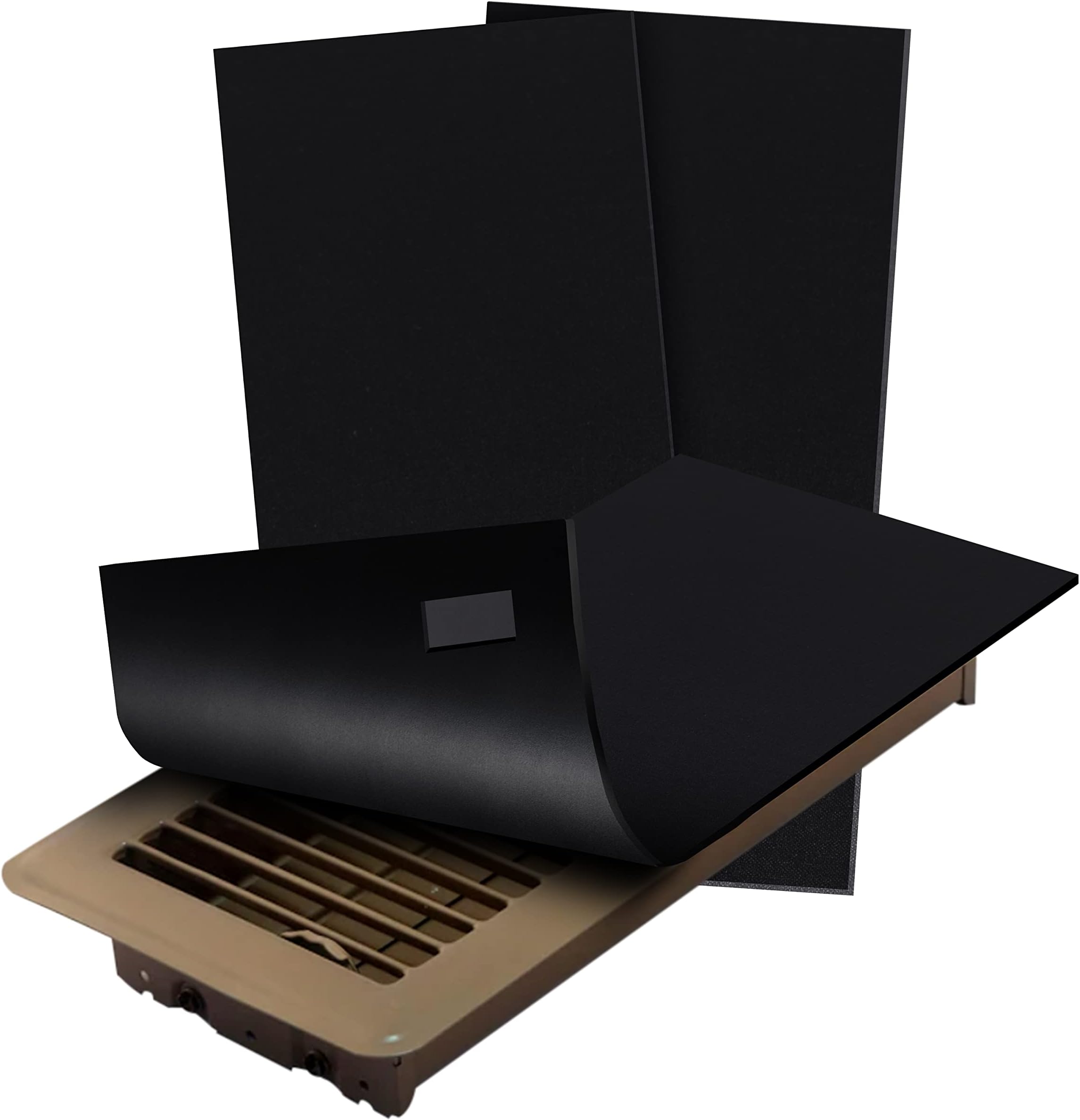 5 Pcs Strong Vent Covers, 5.5x12 inch Vent Covers for Home Floor, Pockets for Complete