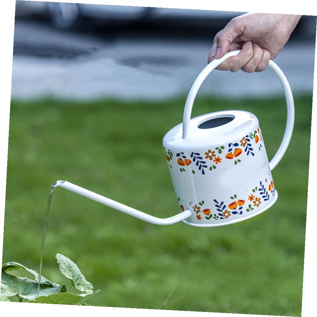 Toddmomy Arrosoir Acier Inoxydable Long Bec pour Arrosage Outil de Jardinage Pratique pour Plantes Intérieur et Extérieur Design Ergonomique et Ouverture Large pour Remplissage Facile