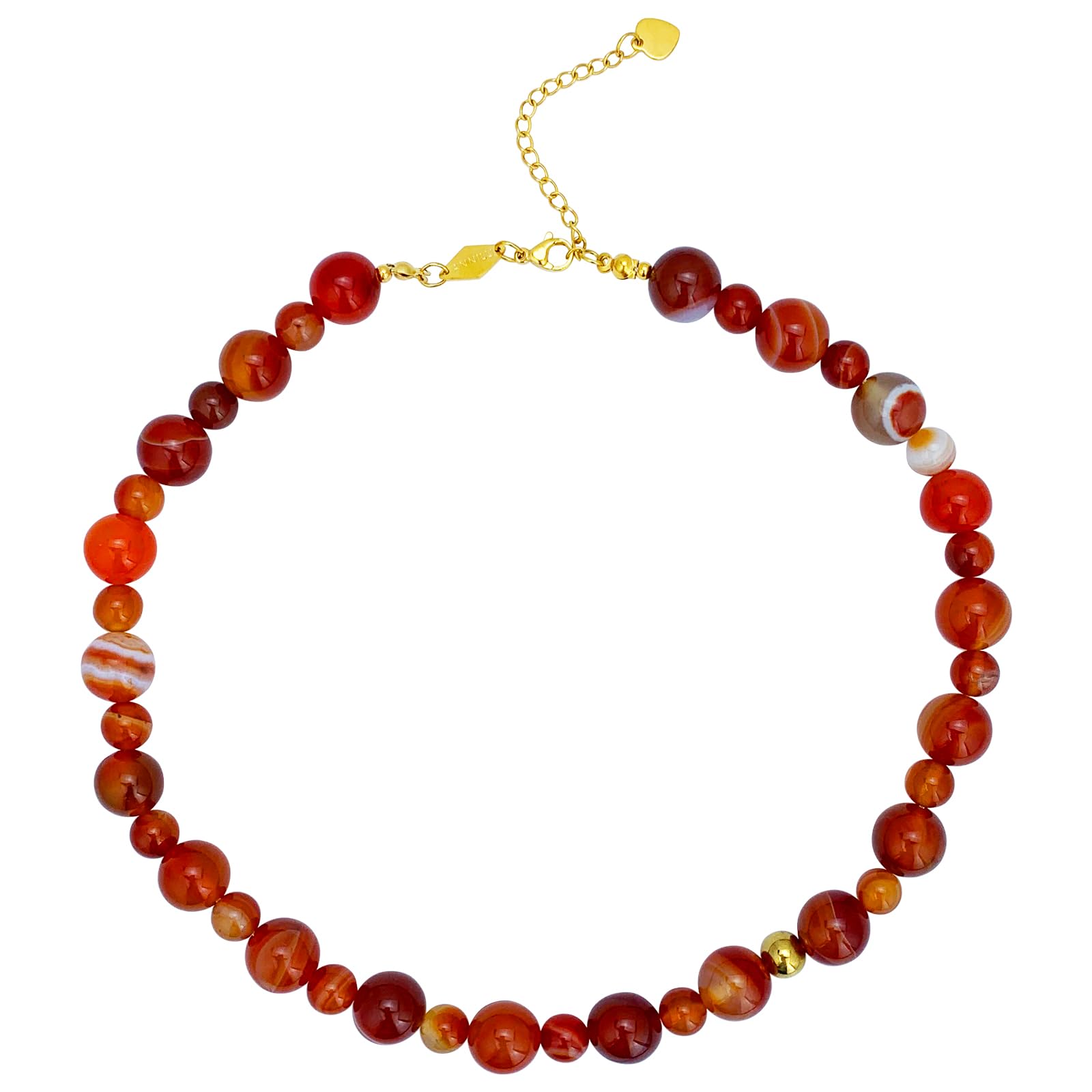 Pietra preziosa con perline da donna, girocollo con perline in pietra naturale colorata Boho, gioielli da spiaggia estivi, regalo per donne
