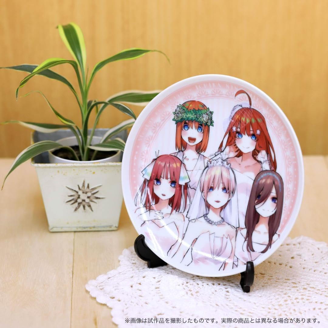 Amazon.co.jp: 五等分の花嫁展 スタンド付き記念プレート 会場限定 