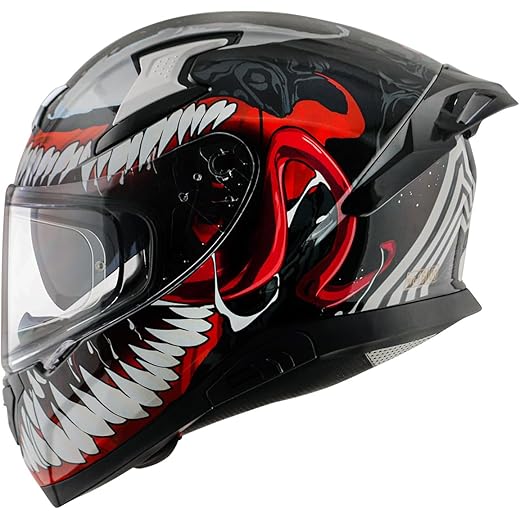 Axor Apex Venom Helmet Black Red - M