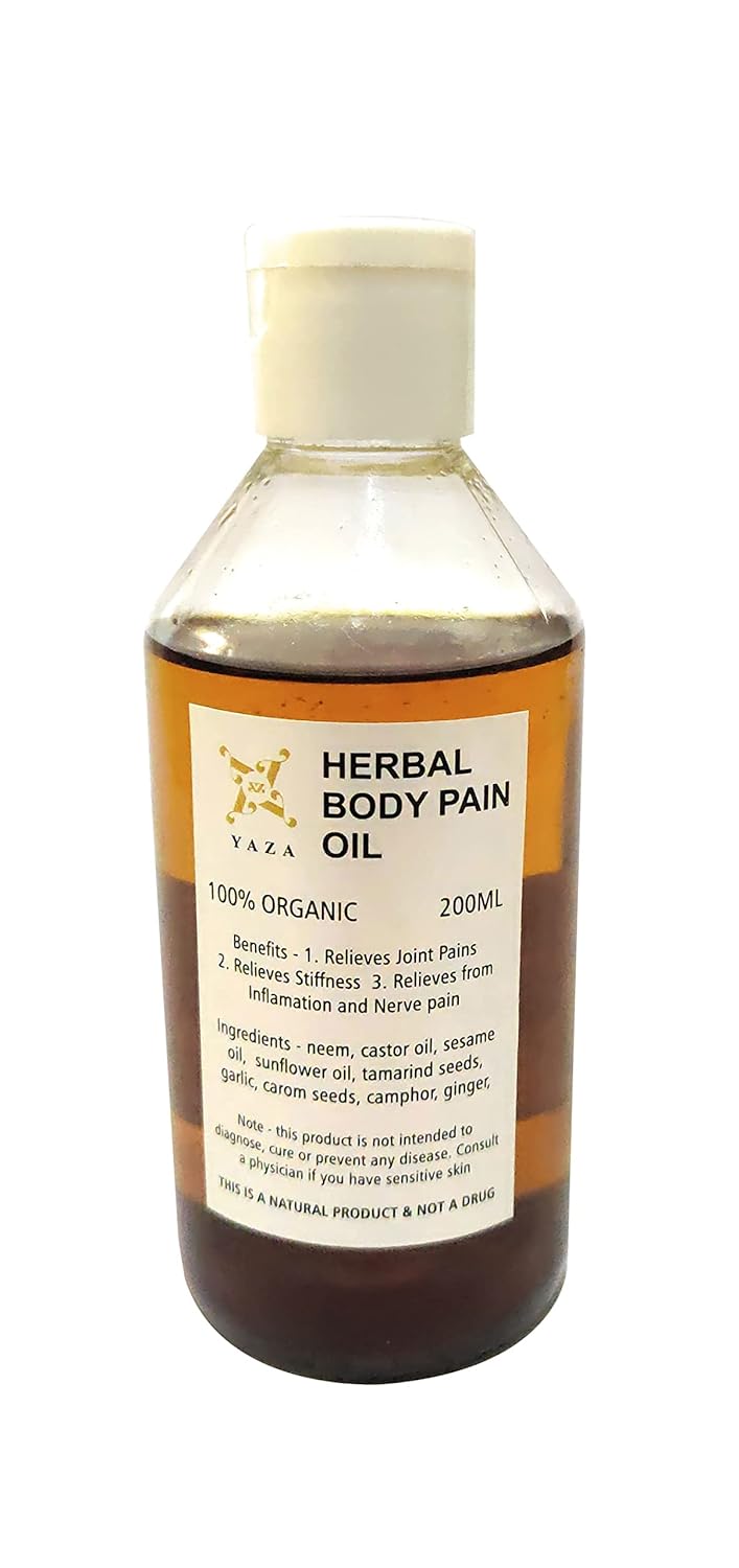Yaza Lifestyle Body Pain Relief Oil | Soothes Muscle & Joint Pain | Self care refreshing oil with goodness of Lavender Oil & more than 10 herbs 8