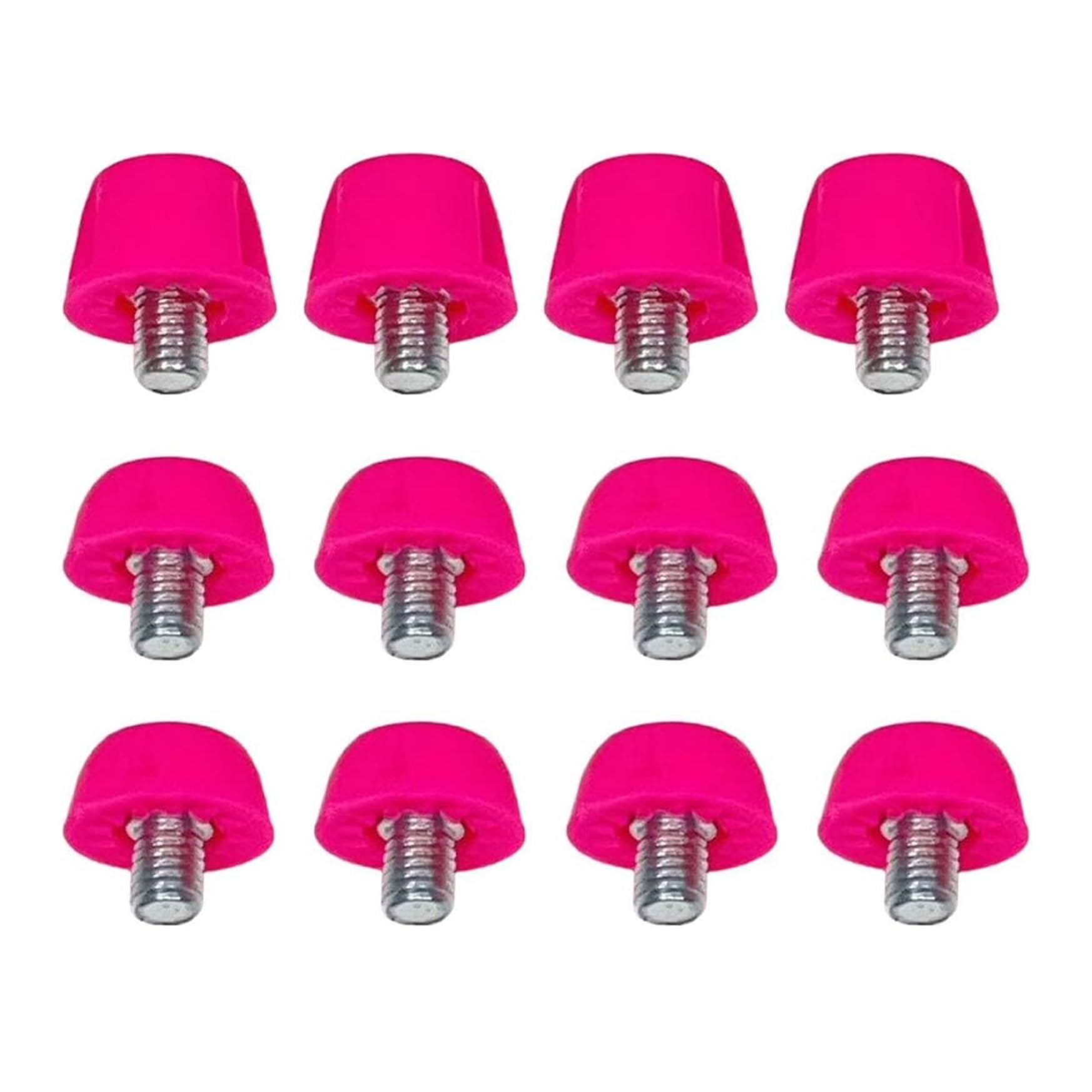 Crampons en Plastique pour Crampons de Football, 12 pièces, 7 mm et 10 mm, à Visser avec clé M 5, de Remplacement pour Terrain Football