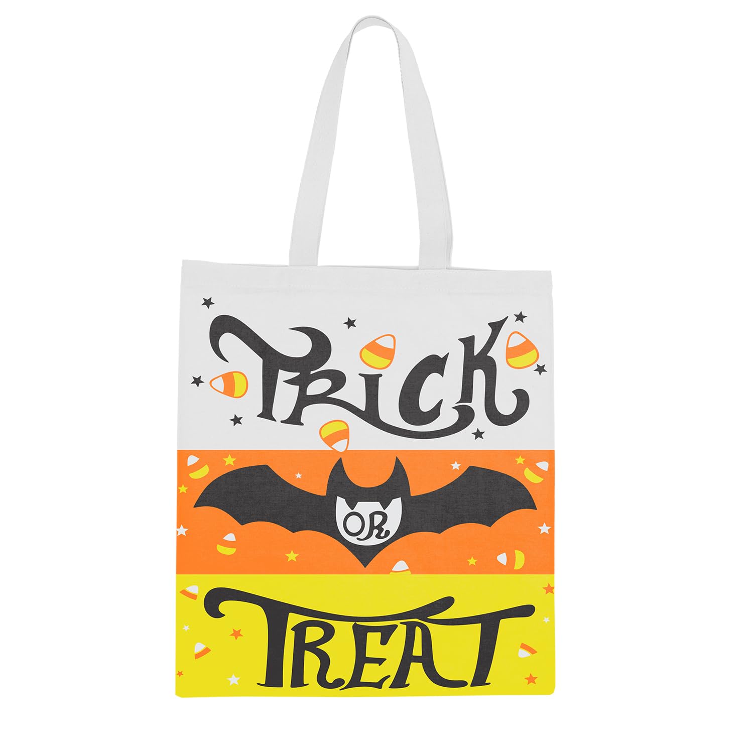 Lang Horn Halloween Tote Bags - Trick or Treat Bags, Large Canvas Totes, 39 x 36 cm, Unisex, Teens, Children