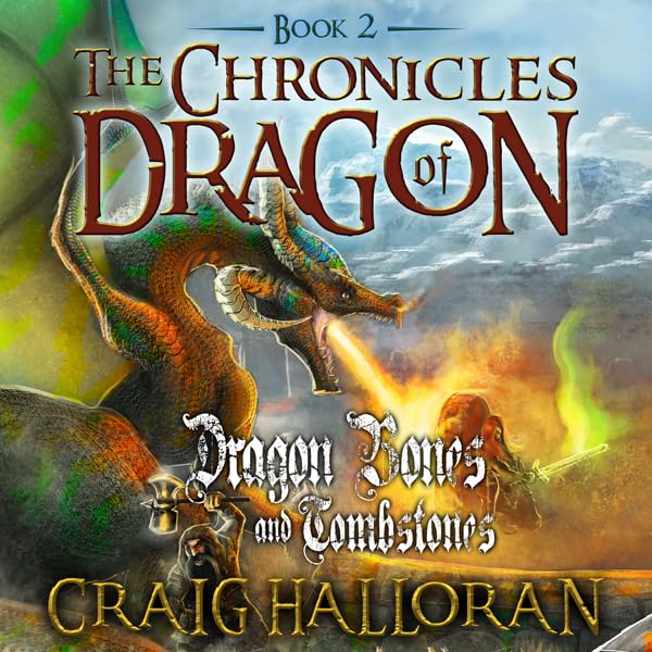 Cover art for The Chronicles of Dragon: Dragon Bones and Tombstones, Book 2
