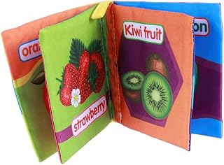 Toyvian Livro De Pano Para Bebês Livros De Aprendizagem Infantil Livros De Pano Para Bebês Livro Material De Leitura Tridimensional