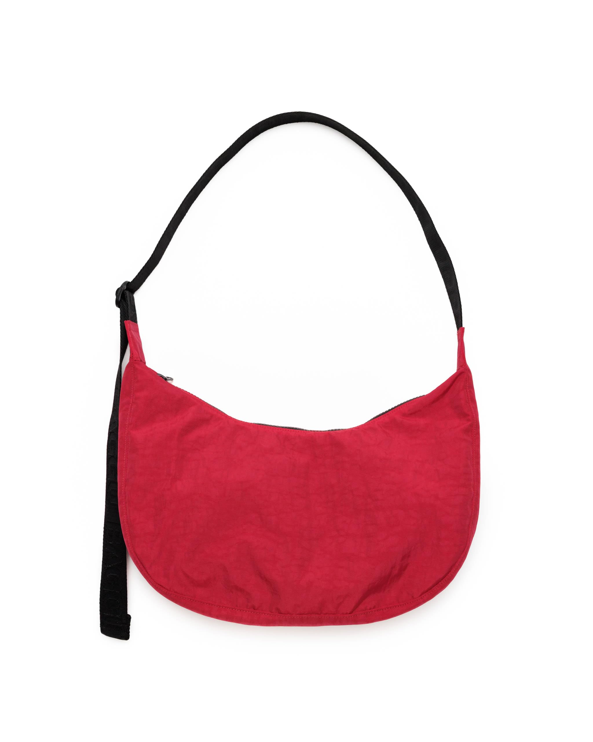 BAGGU Medium Nylon Crescent Bag - Candy Apple 37.5