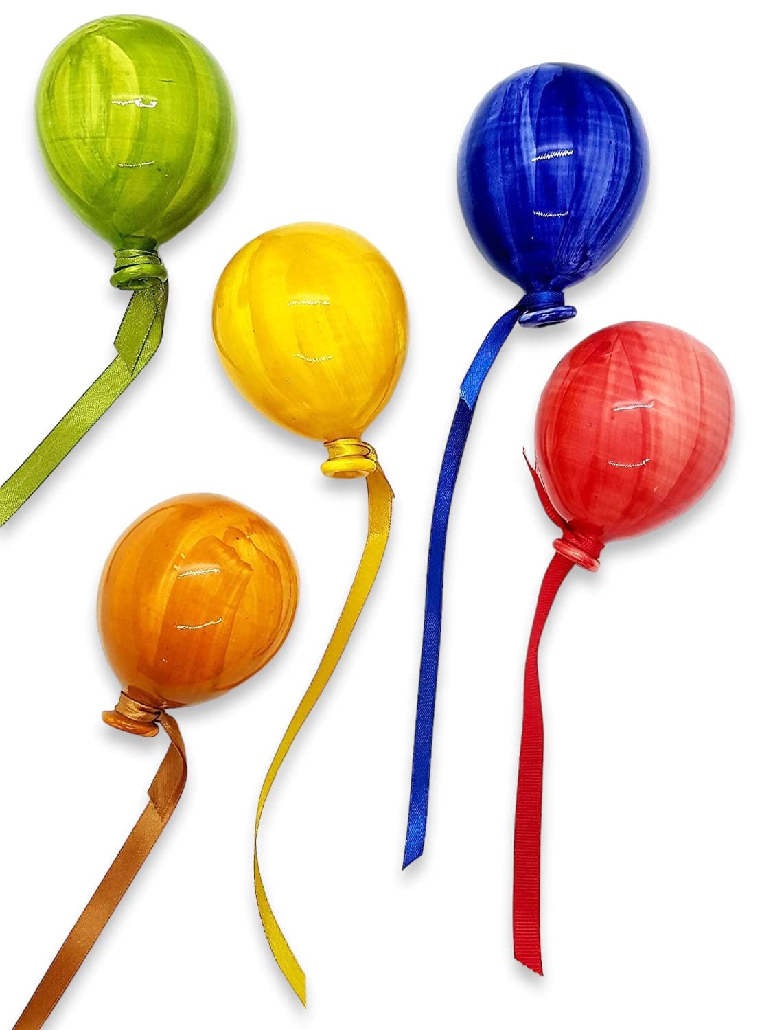 Ballons en céramique peints à la main pour embellir votre salon