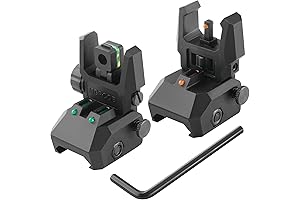 High Precision Fiber Optic Sights for AR-15
