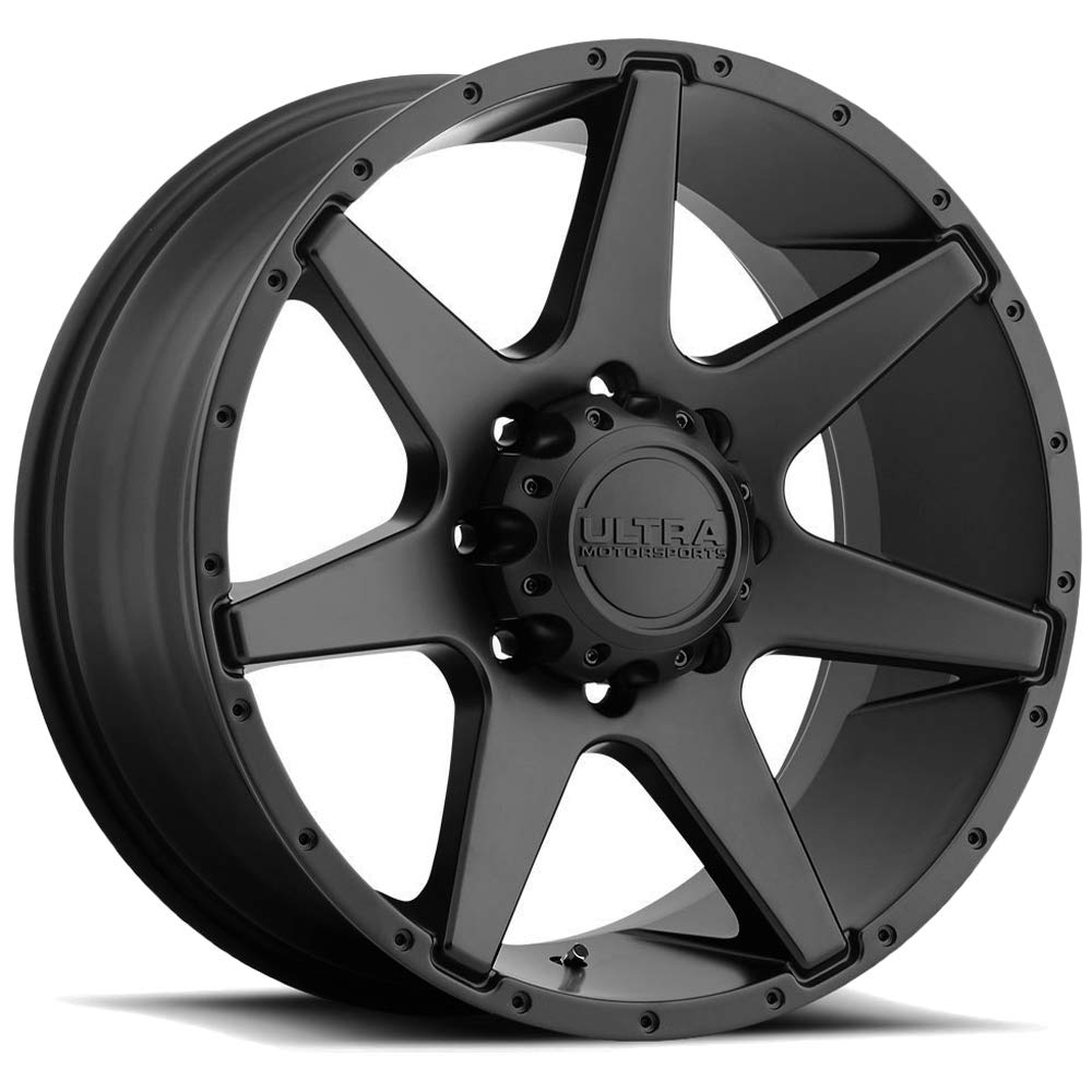 Ultra Wheel 205SB Tempest Satin Black Wheel with Painted Finish (20 x 9. inches /8 x 170 mm, 18 mm Offset)