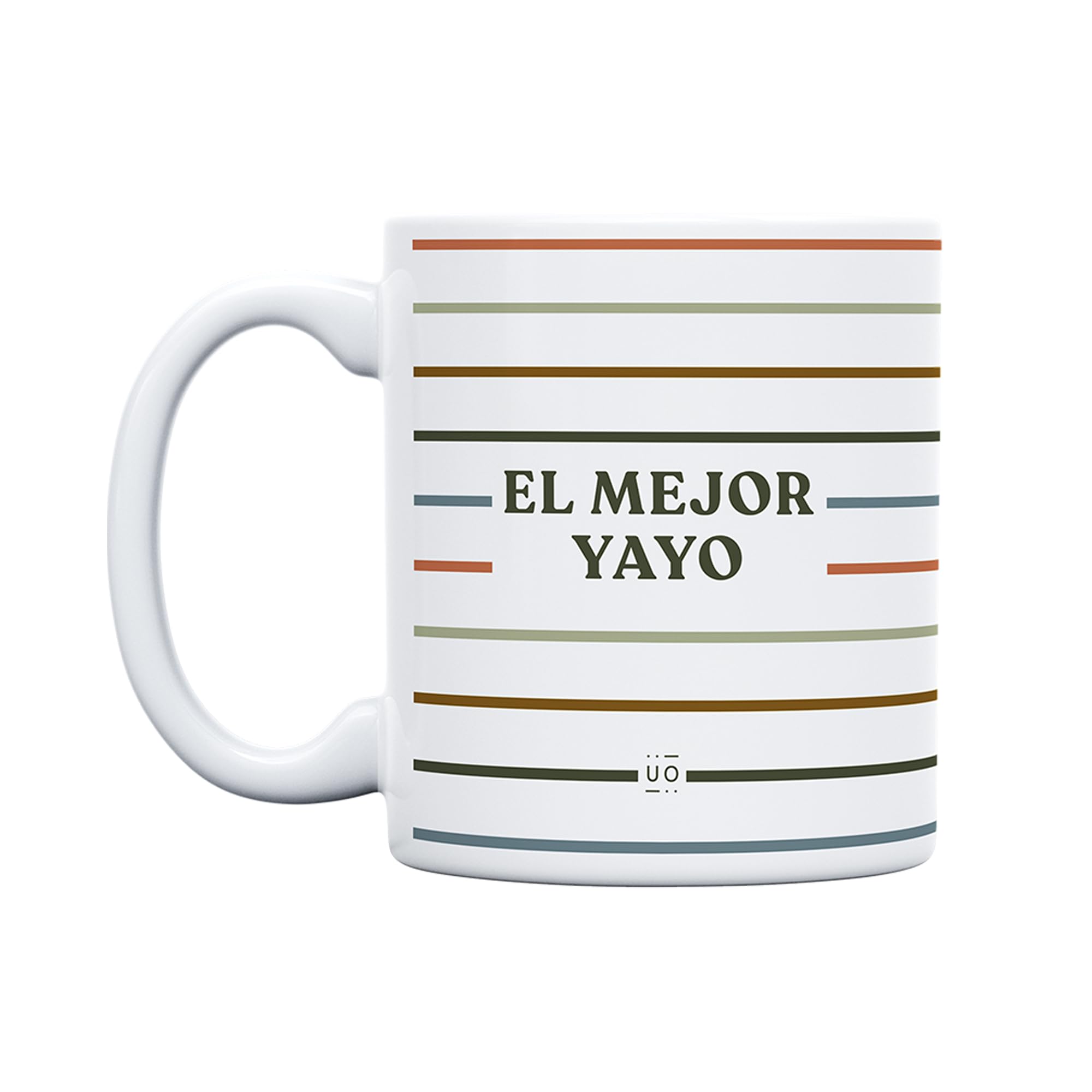 UO Gift Mug with Message The Best Yayo, Gift for Yayos, Gift for Parents, 350 ml, Ceramic
