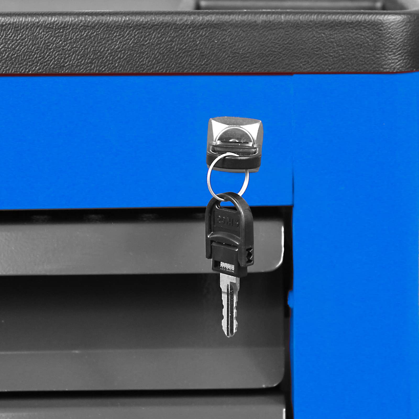 ADB - Carrello portautensili, con 7 cassetti, colore: Blu