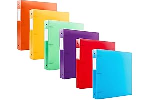 Filexec 6-Pack Flexi Binders