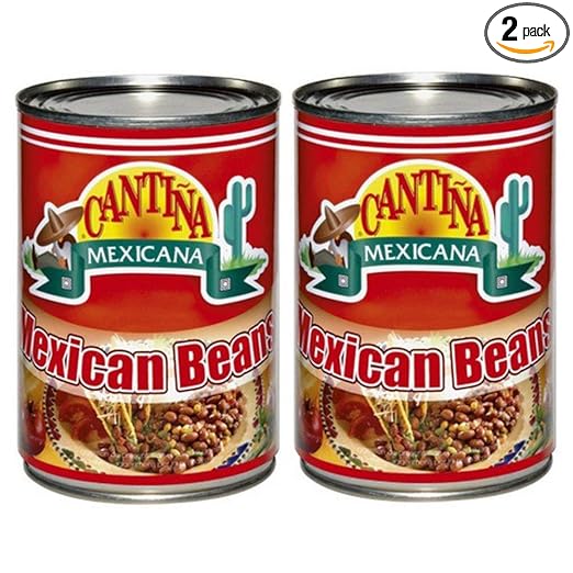 Mexican Beans 410g (2 Pack) | Mexican Cuisine | with Dried Beans, Onion & Garlic | for Tortilla Wraps, Rajma Curry & Dal Makhani