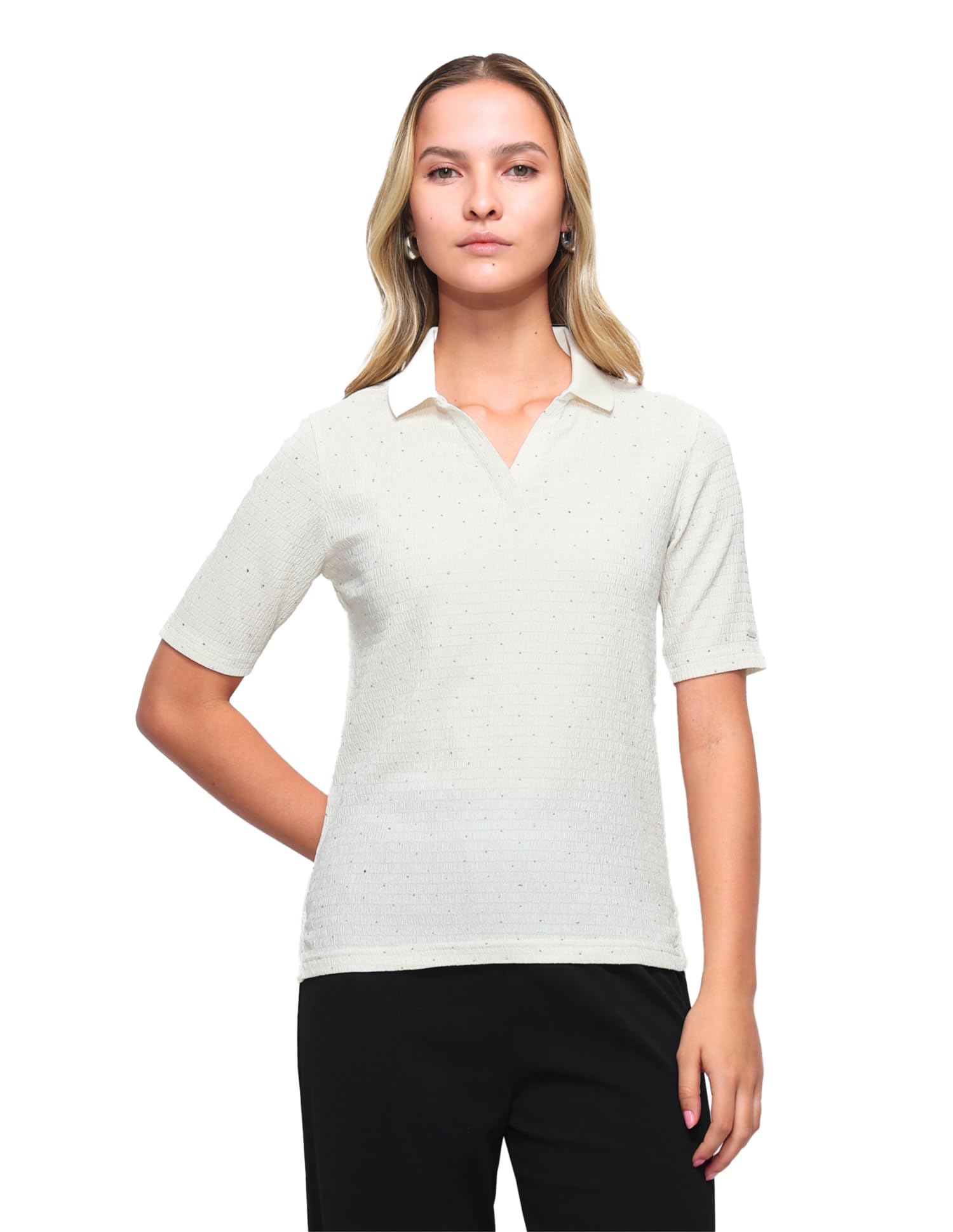 u.s. polo assn. Embellished Textured Polo Shirt-picture-18