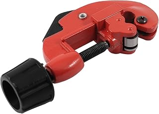 Aexit Manual Operated Cutters Red Metal 3-28mm Pipe Tubing Tube Pipe Cutters Cutting Cutter