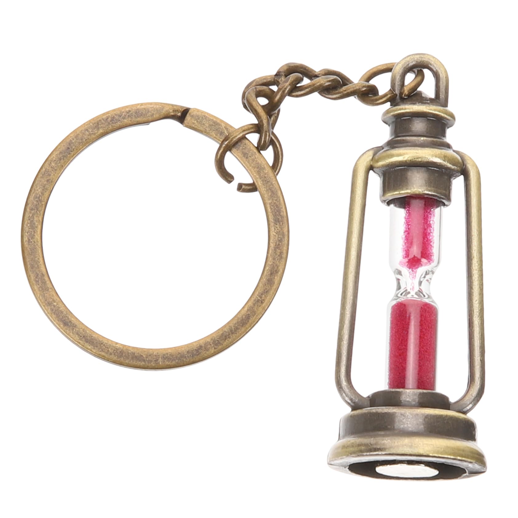 VANZACK 25 Piezas Llaveros Retro de Reloj de Arena con Diseño Creativo Colgantes y Duraderos para Llaves de Coche Mochila o Bolso Original para Hombres y Mujeres