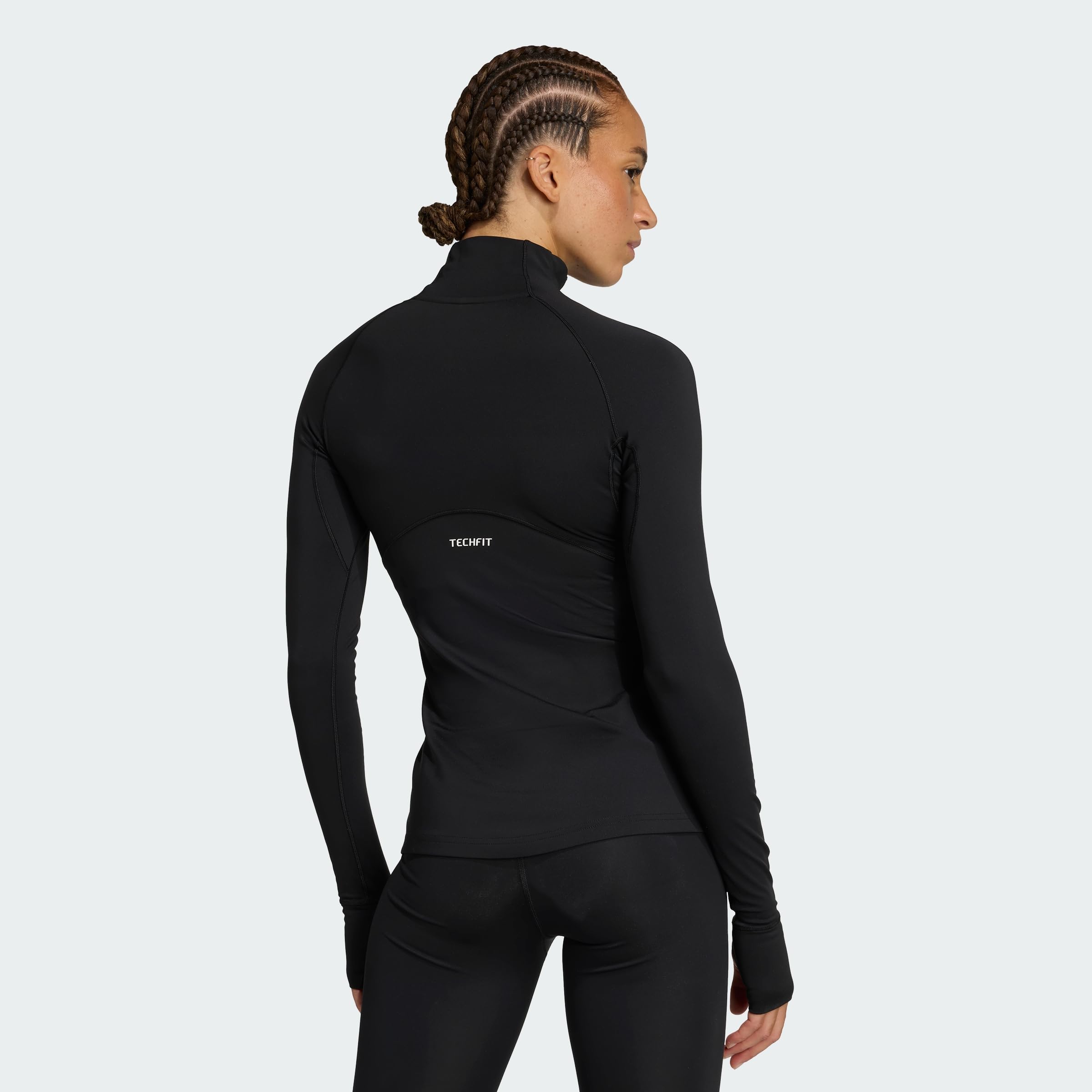 adidas Women's Techfit Cold.RDY Kompressionsoberteil, lnagärmlig