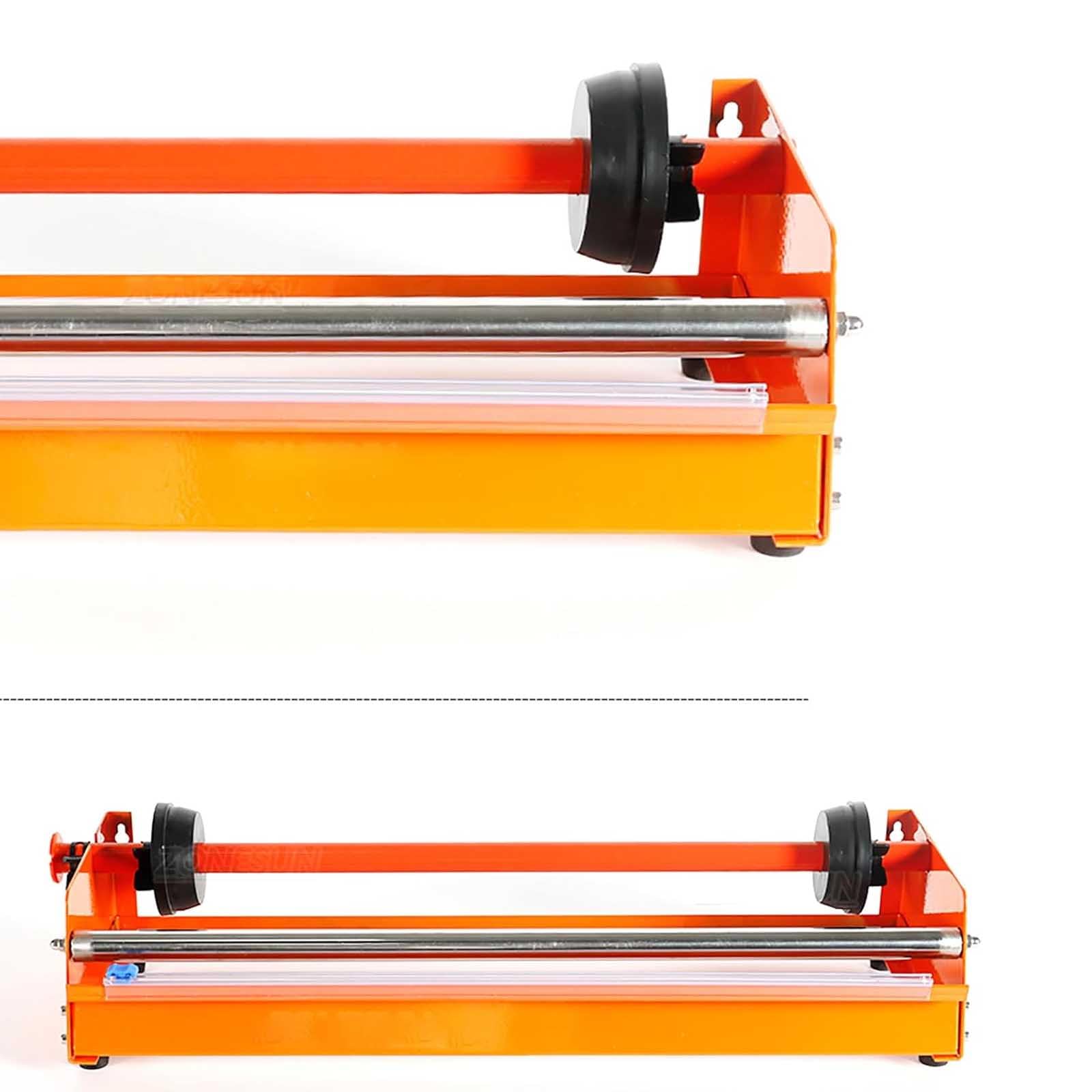 Machine d'emballage de Film étirable, Machine d'emballage de Distribution de Film étirable de Table, avec Caoutchouc antidérapant, Film de Moins de 50 cm de Largeur, diamètre du Noyau 73 mm