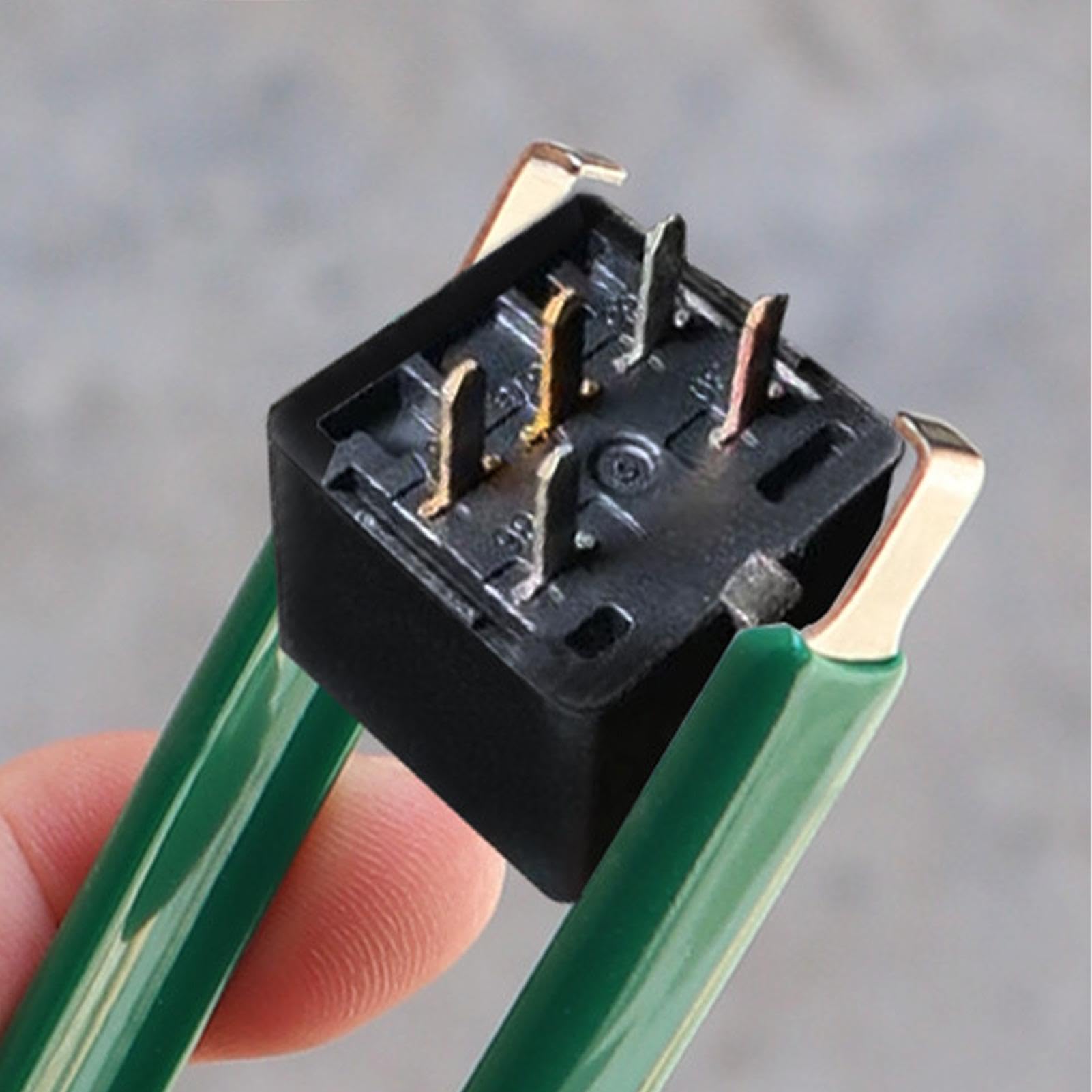 Estrattore di componenti per circuiti stampati – Estrattore chip IC con impugnatura in vinile isolato | Pinze a clip antistatiche | Kit di attrezzi per lo smontaggio di gioielli componenti elettronici