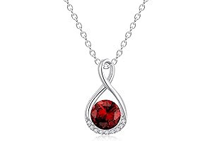 Infinity Birthstone Necklace: A Timeless Gift for Her
