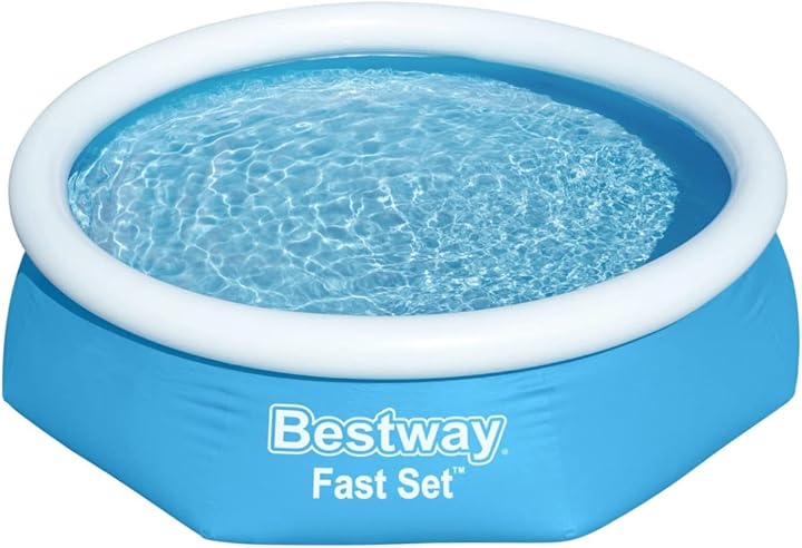 Bestway Piscina rotonda Fast Set 244 cm x 61 cm