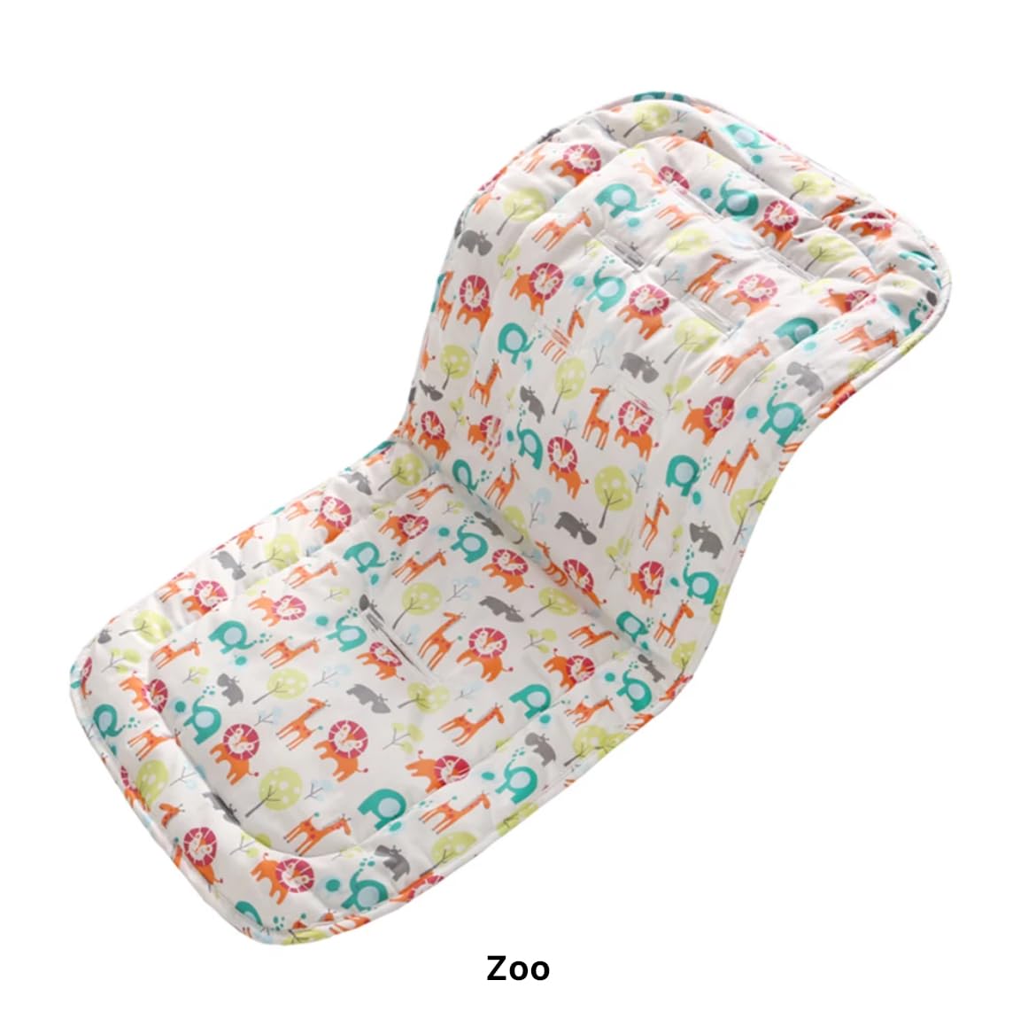 Baby Stroller Pad Universal Baby Stroller washable High Chair Cushion Liner, blue, sea world,Pink pony, Forest,white-Brown star,Bear - Image 4