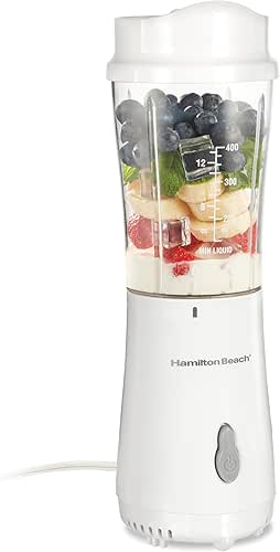 Hamilton Beach Portable Blender for Shakes and Smoothies, 14 Oz