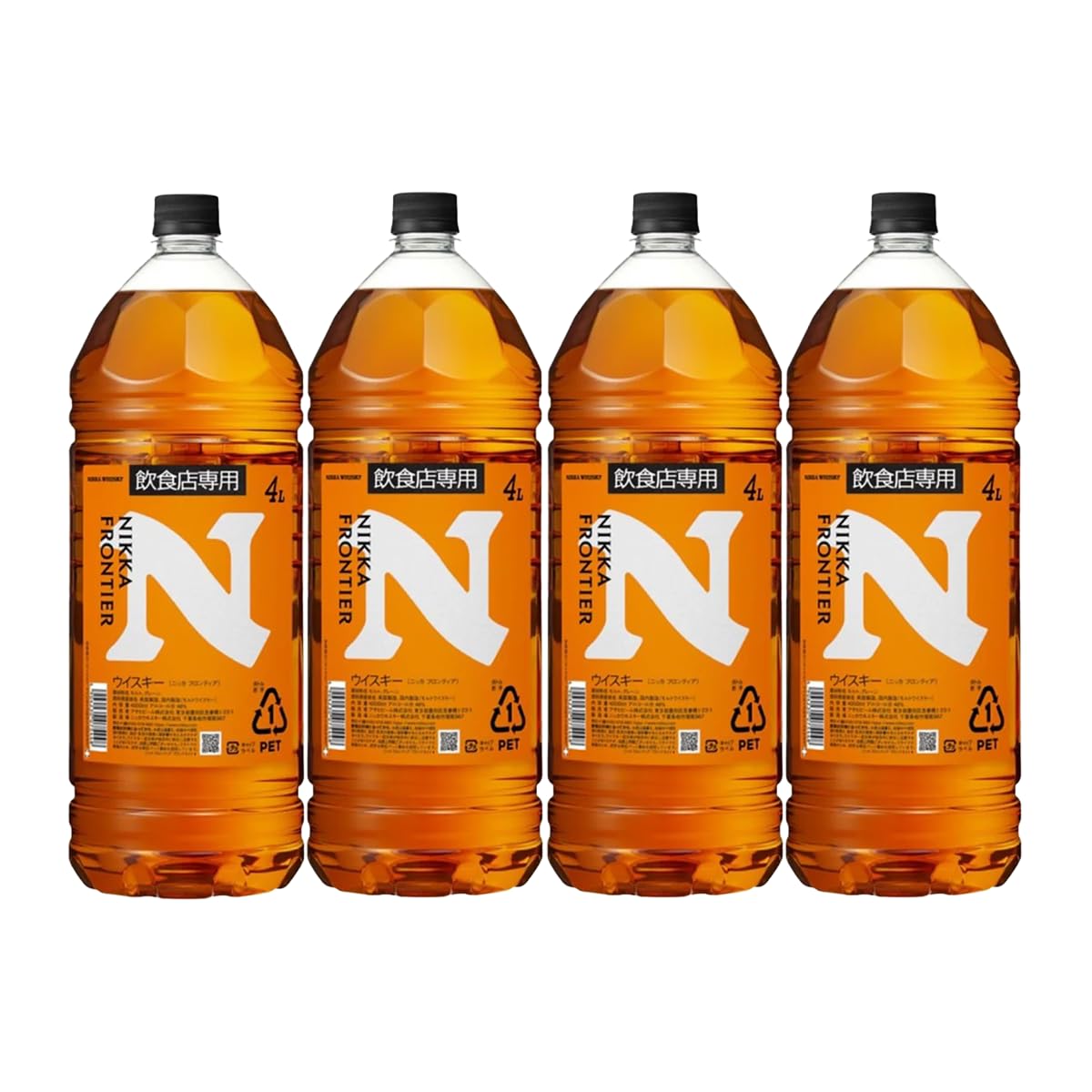 Amazon.co.jp: [4本セット] ニッカ フロンティア ウイスキー 4000ml 