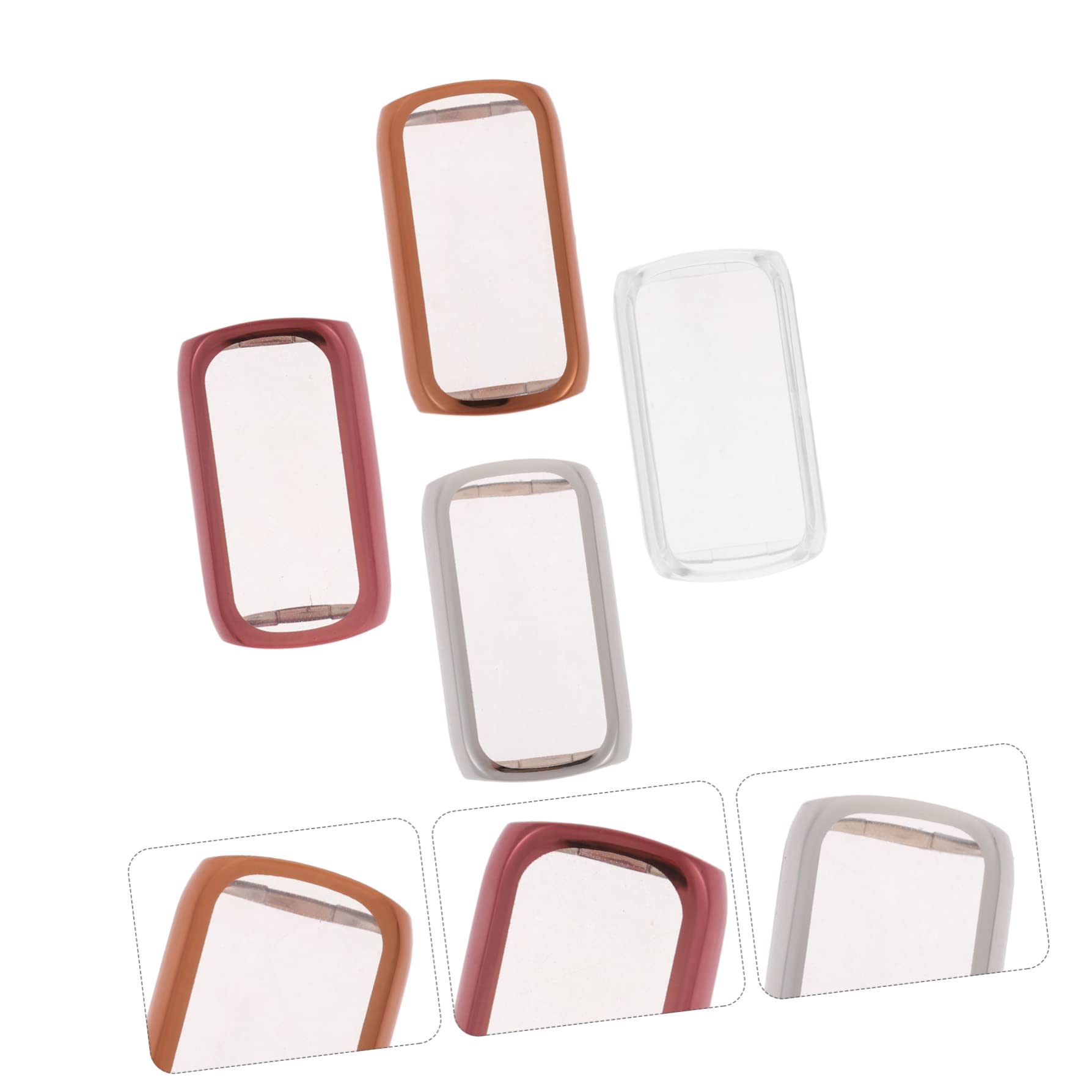 Gatuida 8pezzi Custodia Protettiva Per Cover Anti-shock Compatibile Tpu e Rosa Protezione Per Smartwatch