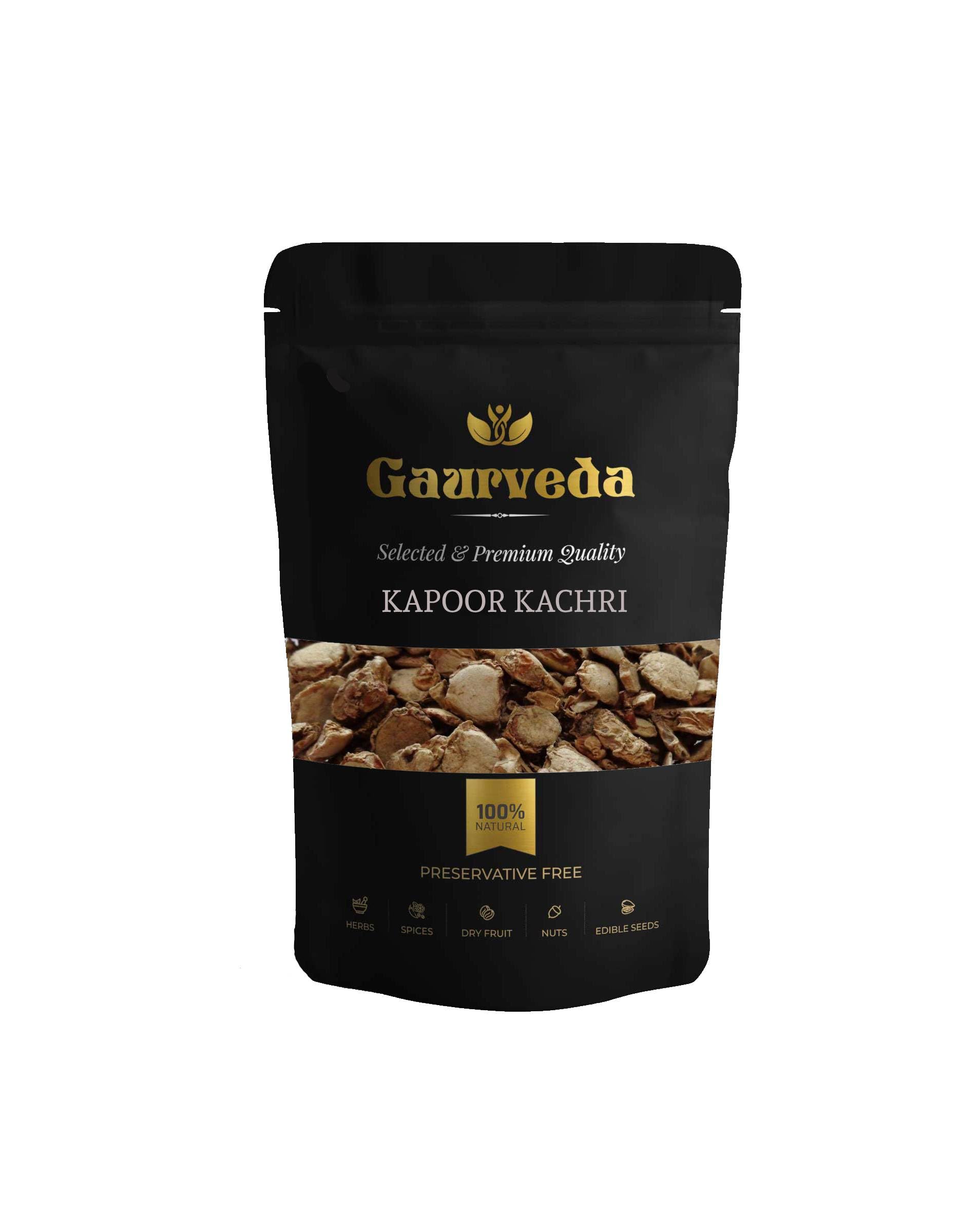 Gaurveda Kapoor Kachri Original - Kapur Kachri - Ekangi - Hedychium Spicatum - Spiked Ginger Lily - Natural (100 Grams) (B0DB2F4X26) Amazon Price History, Amazon Price Tracker
