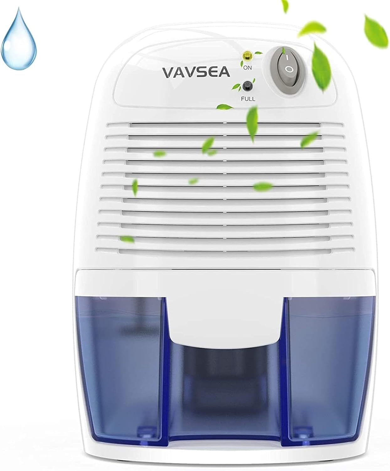 Dehumidifiers 500ml (17oz) Capacity, Compact and Portable Mini Air Dehumidifiers with Quiet and Auto-Off Function