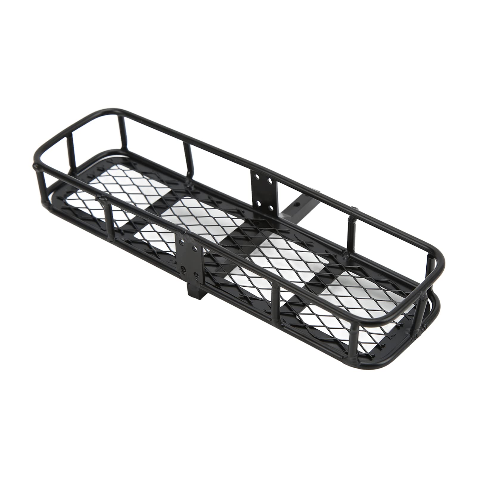 RC Metal Parachoques Trasero Enganche Trasero Portador Heavy Duty Aleación de Aluminio Construcción de Hierro para Axial SCX10 Traxxas 1/10 RC Simulación Coche de Escalada Negro