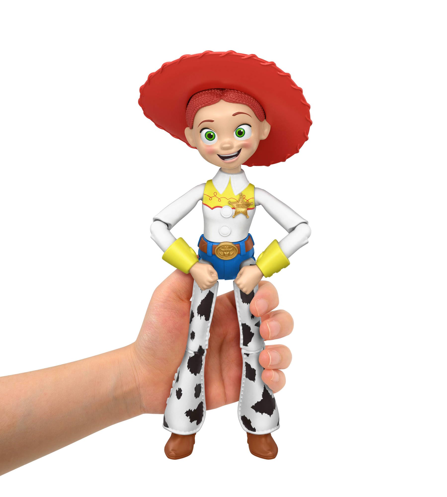 Mattel Disney · Pixar Toy Story 5 Figurine articulée Jessie Mouvements de Danse de 30 cm avec 12 Points d’Articulation et détails fidèles au Film, JKV40 | Grande figurine, jouet 30 cm film avec mouvement cowgirl, 12 articulations, détails précis, JKV40