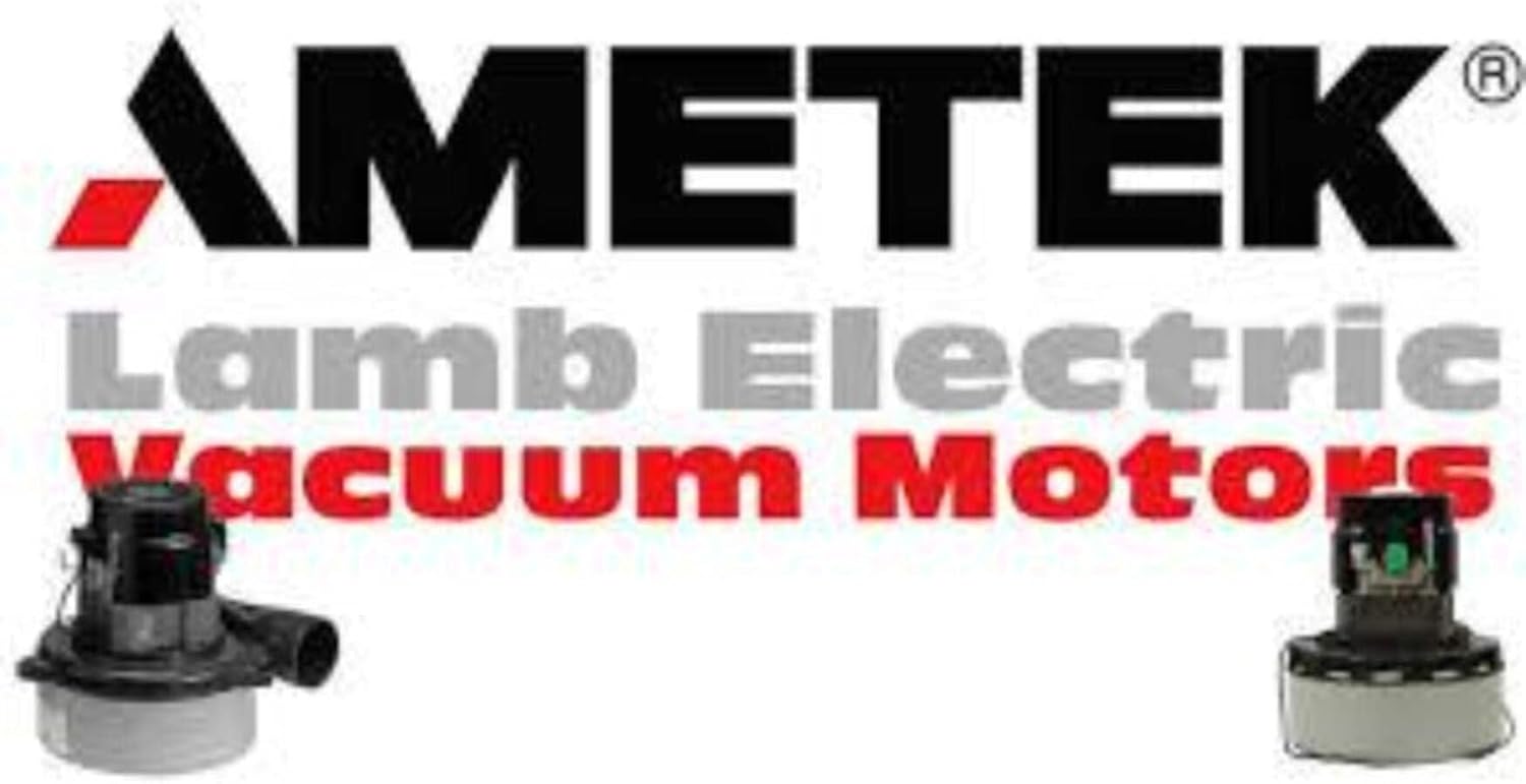 Ametek Lamb Vacuum Blower Motor with side view
